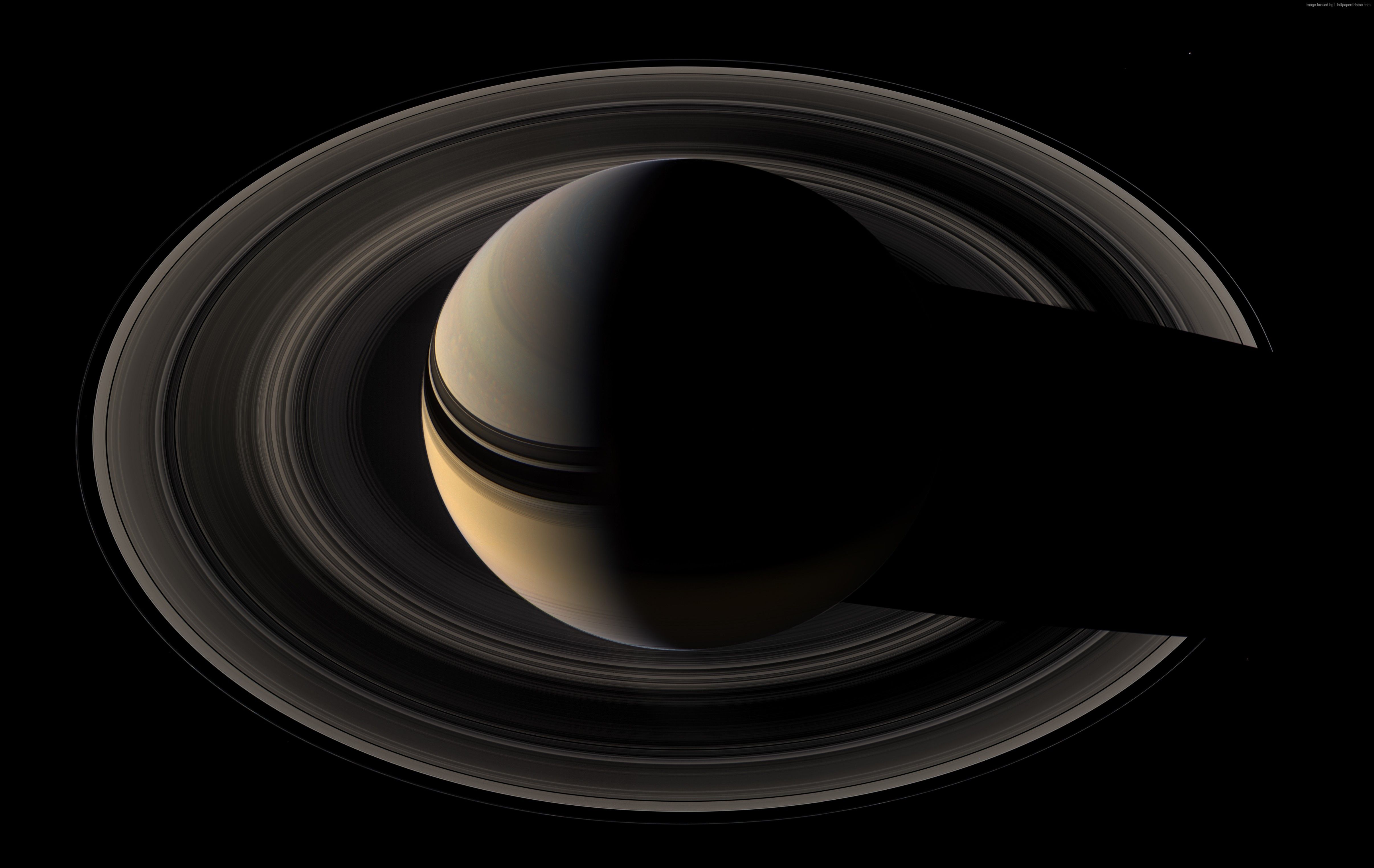 Minimal Saturn Planet Wallpapers