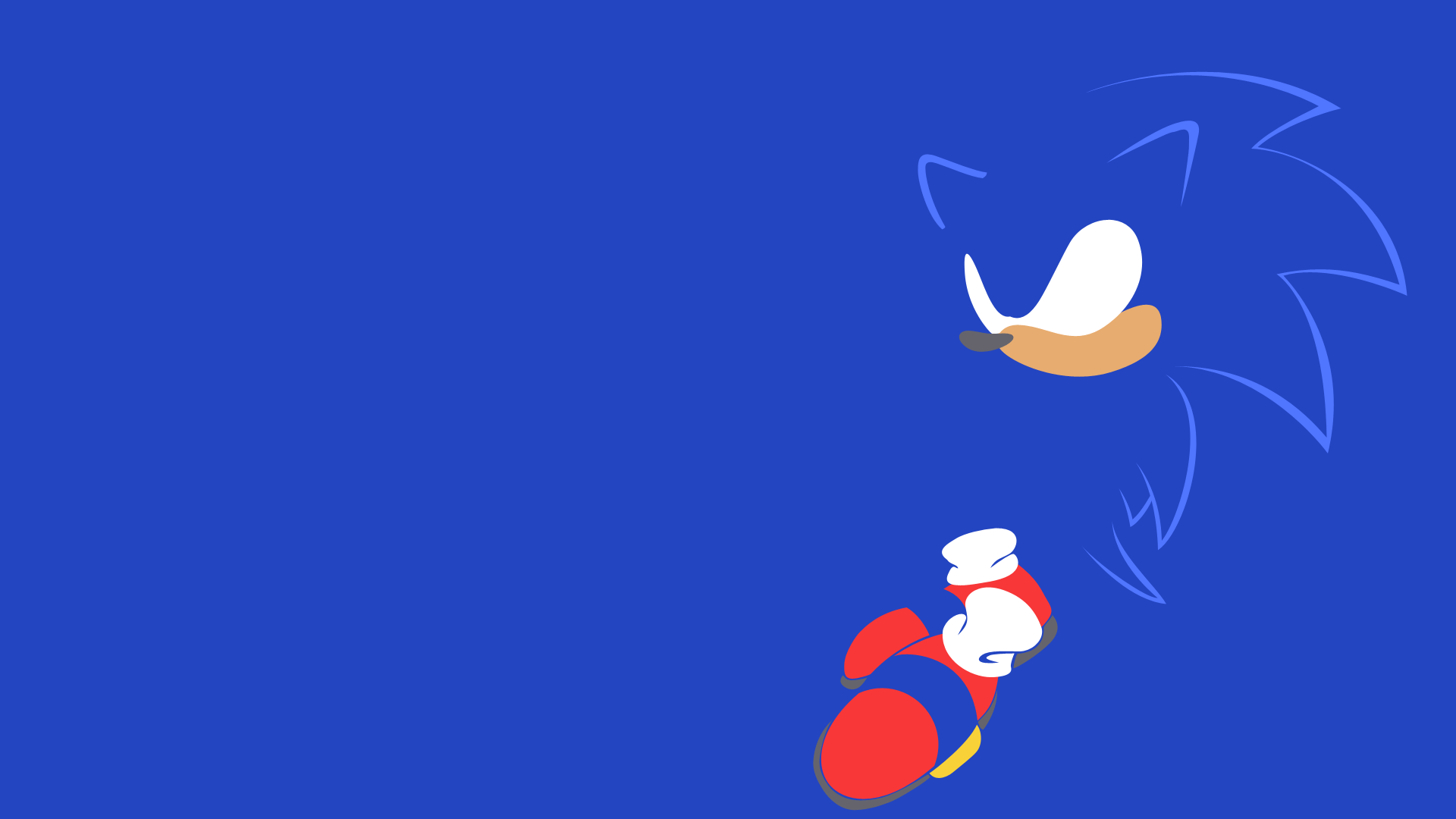 Minimal Sonic Wallpapers