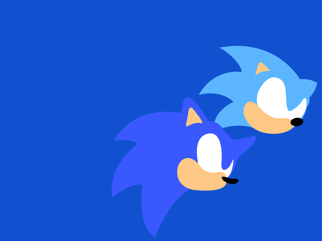 Minimal Sonic Wallpapers