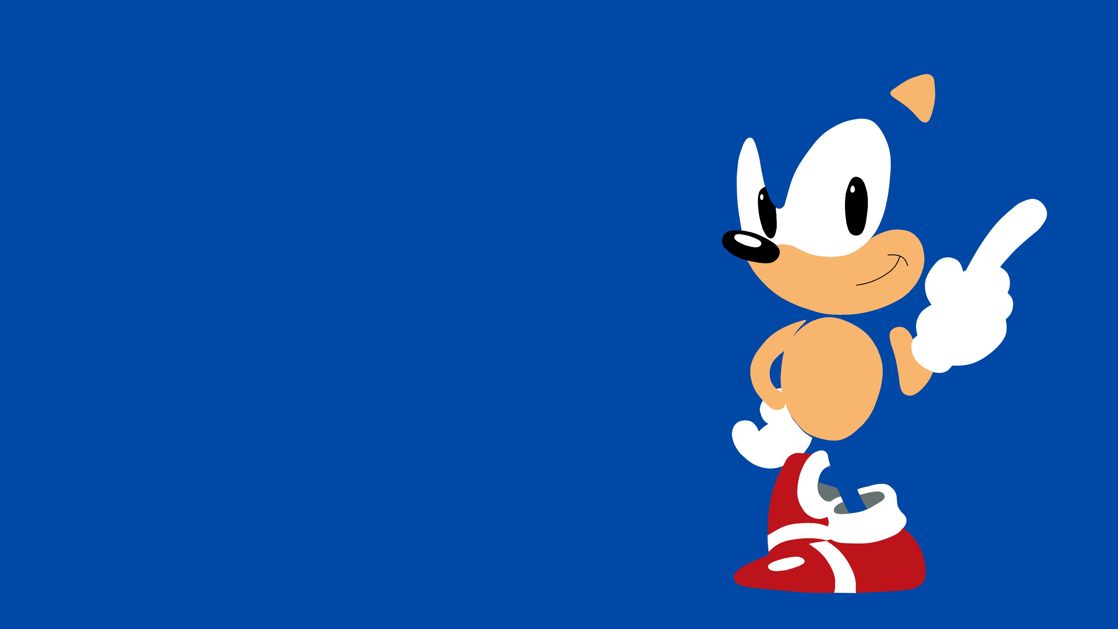 Minimal Sonic Wallpapers