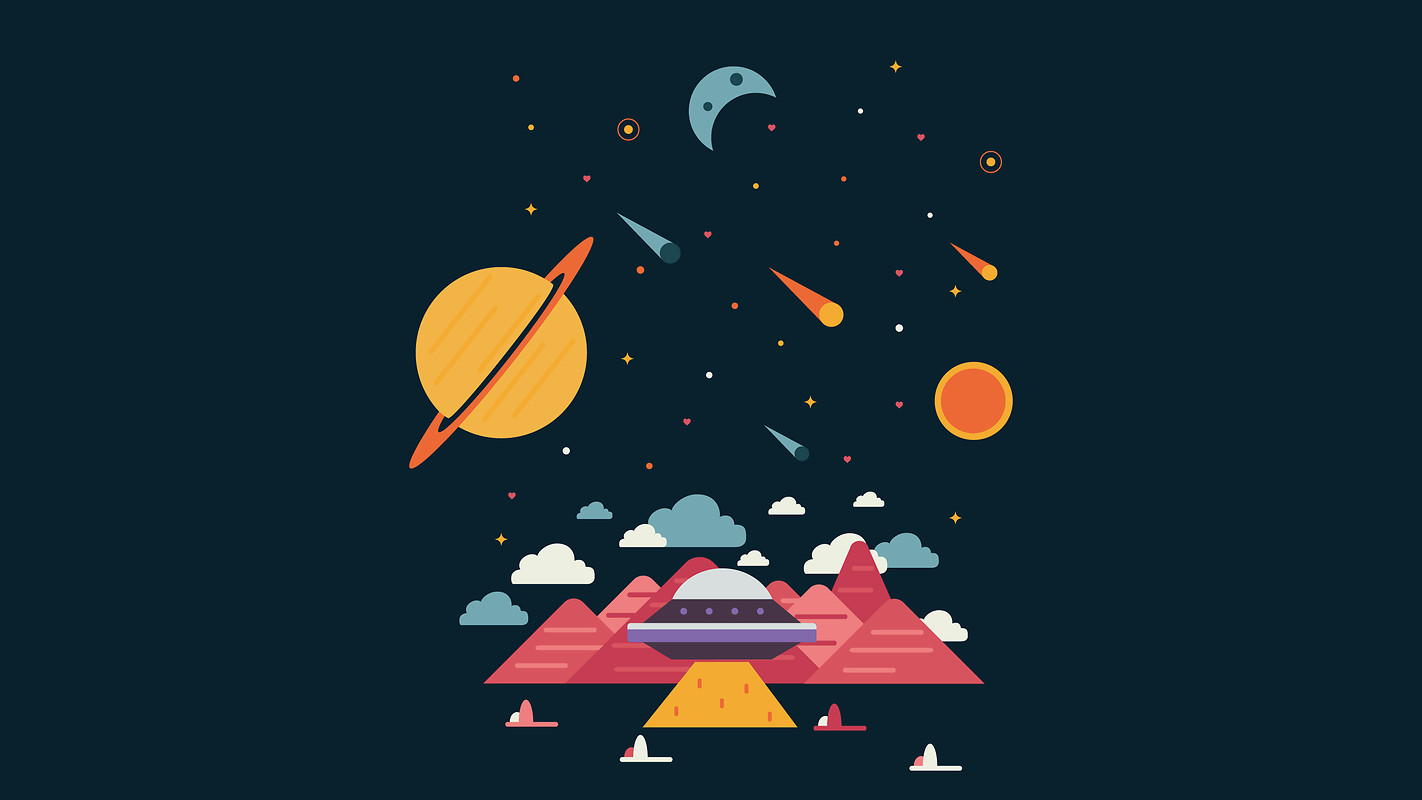 Minimal Space Wallpapers