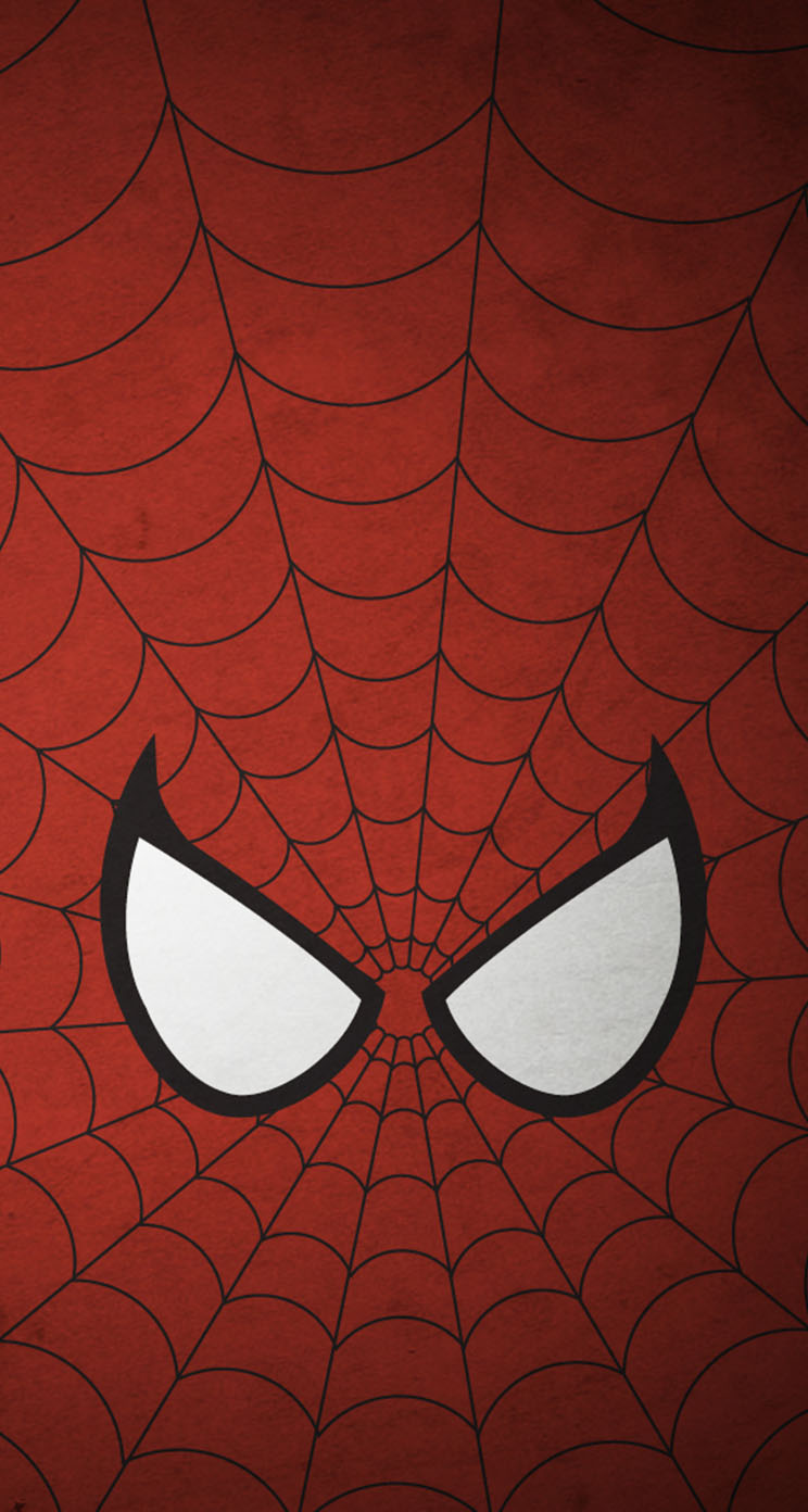 Minimal Spiderman Mask Wallpapers