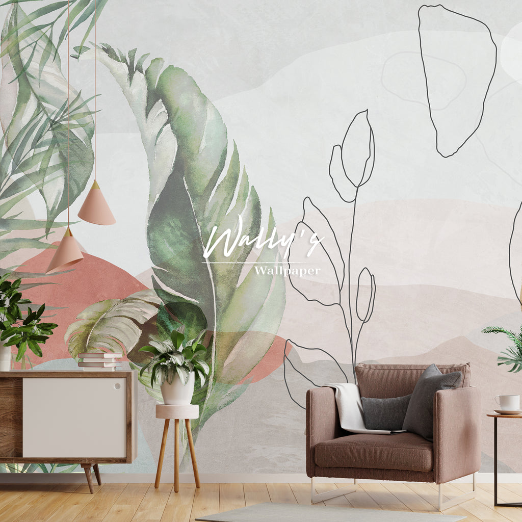 Minimal Tropical Wallpapers