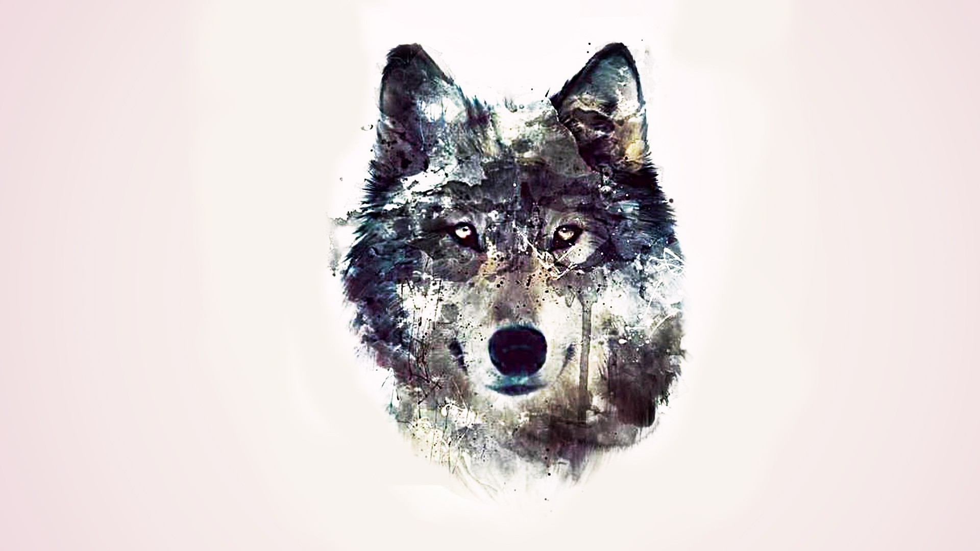 Minimal Wolf Wallpapers