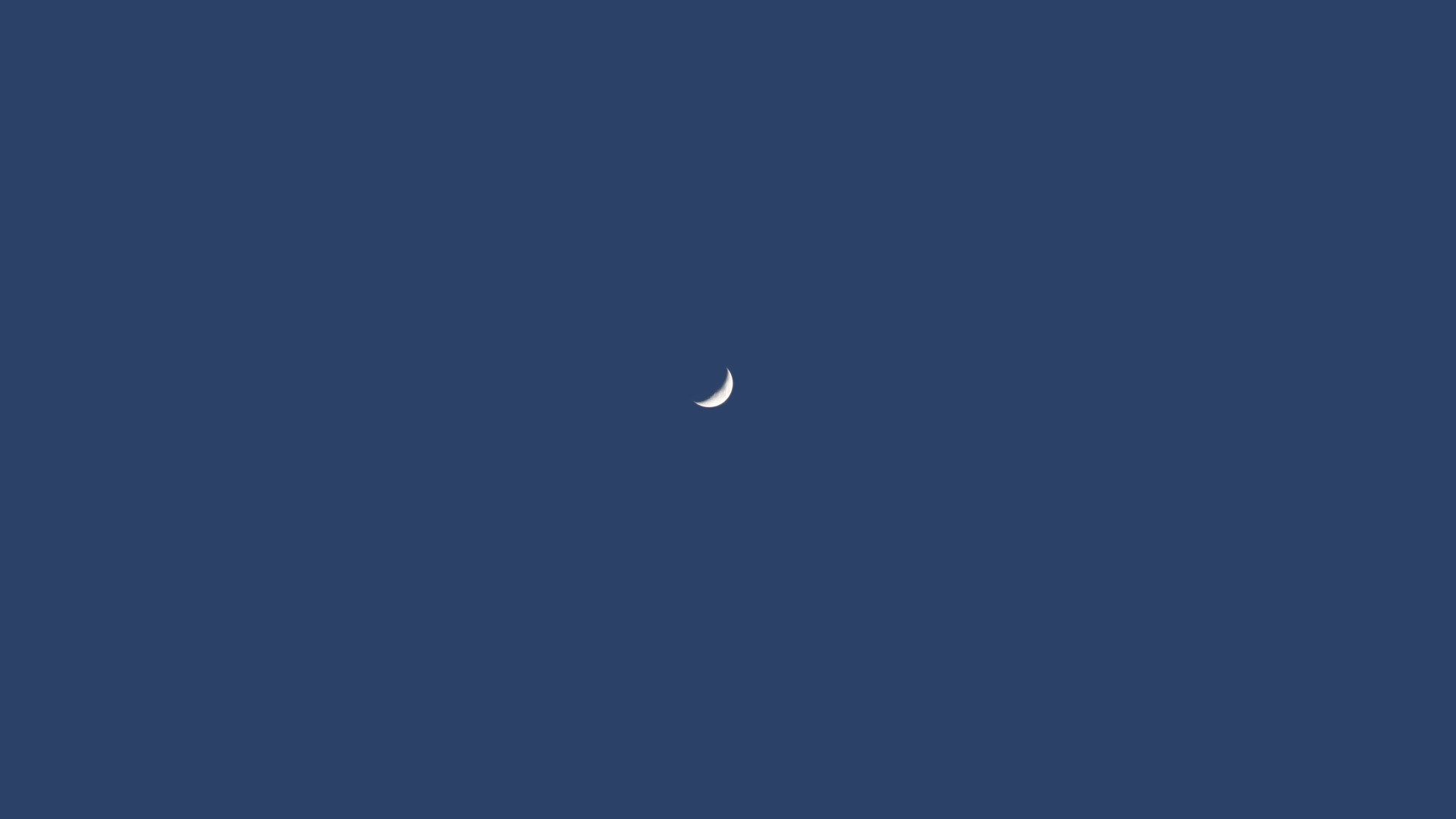 Minimalism Moon And Power Line Wallpapers