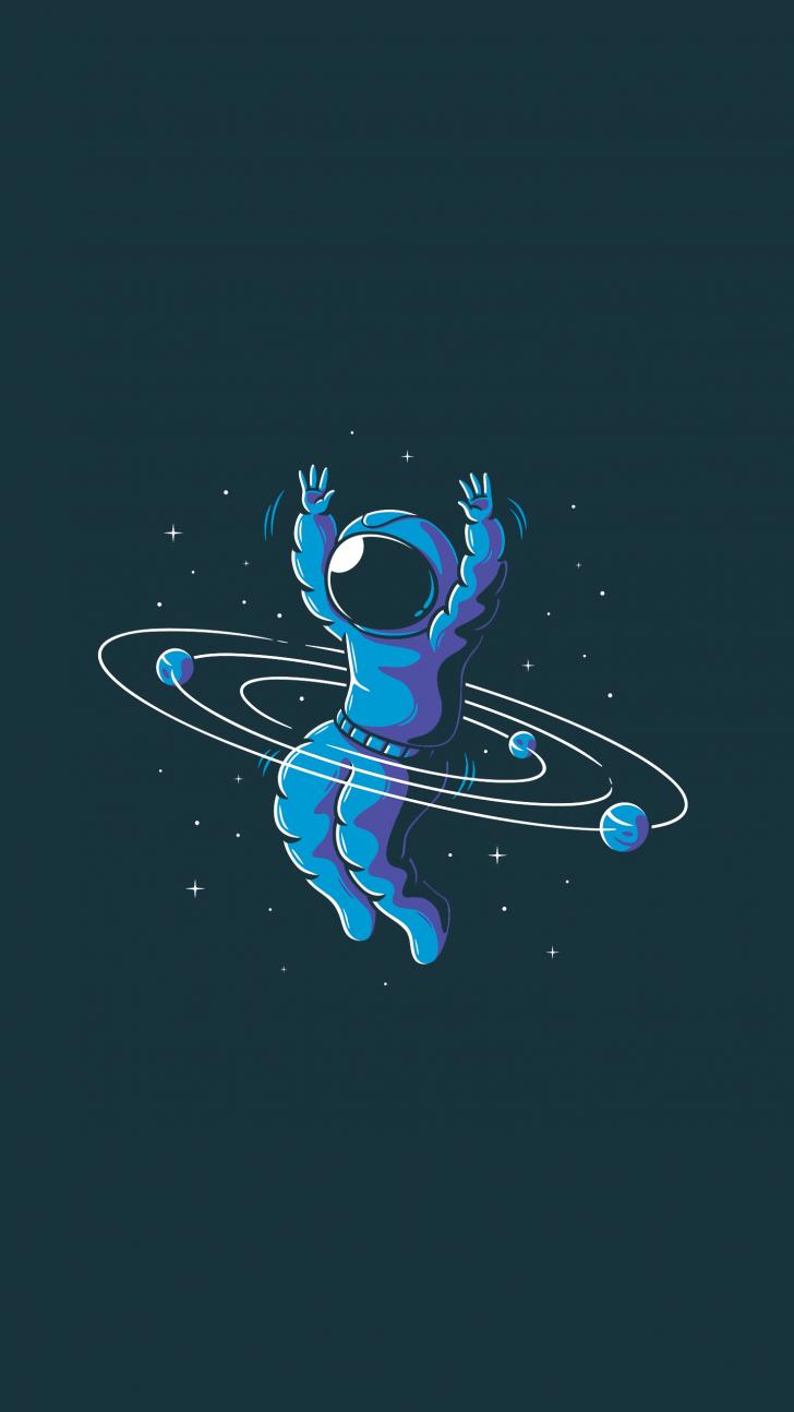 Minimalist Astronaut Wallpapers