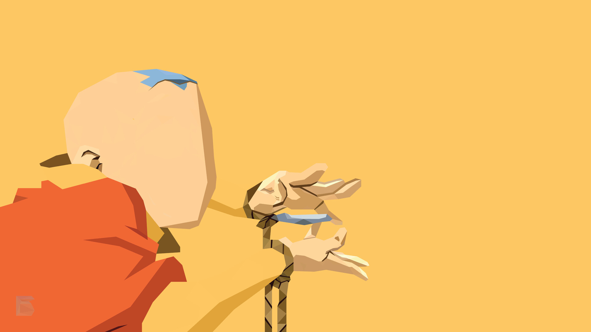 Minimalist Avatar Atla Wallpapers