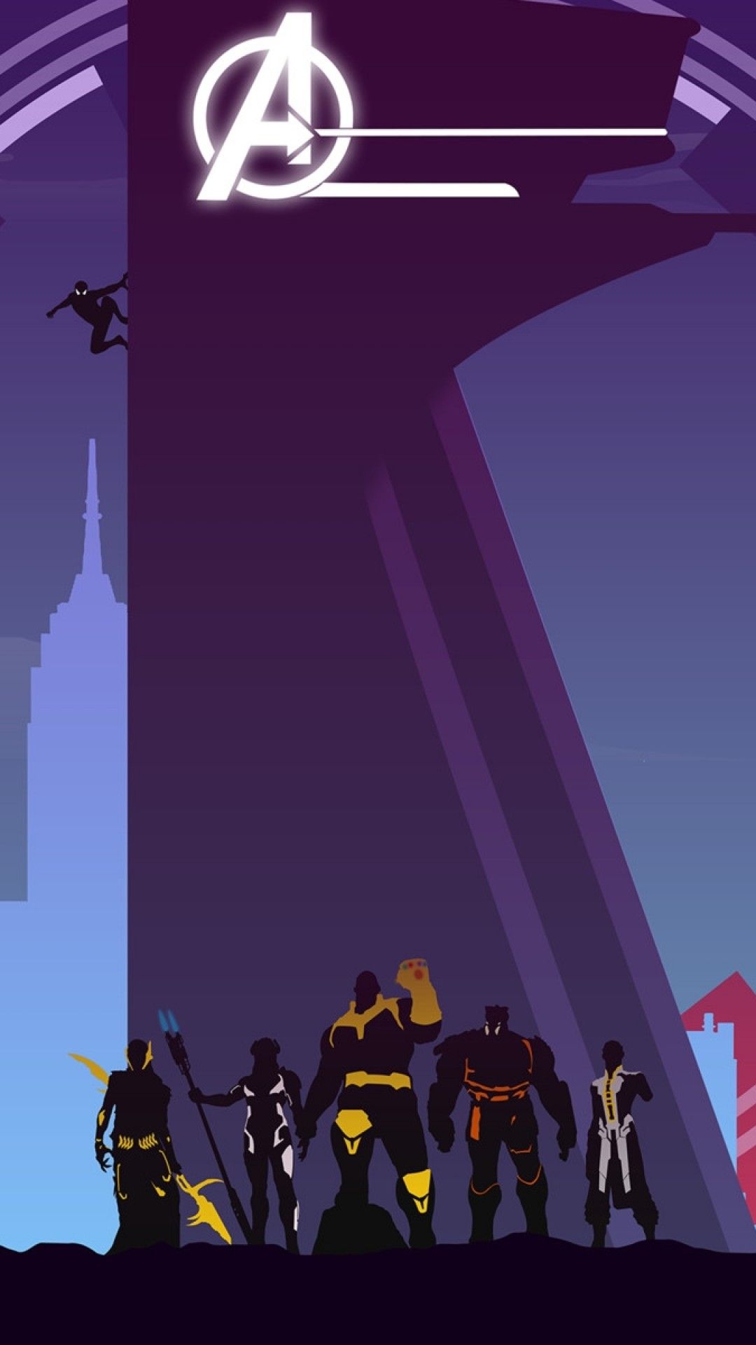 Minimalist Avengers Wallpapers