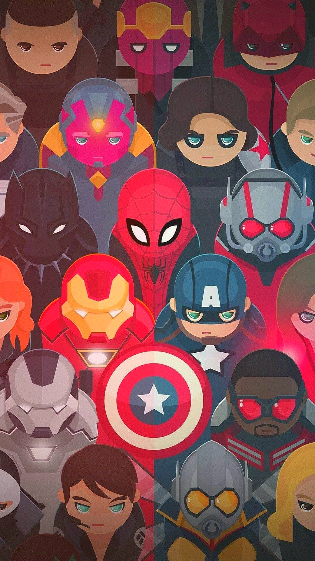 Minimalist Avengers Wallpapers