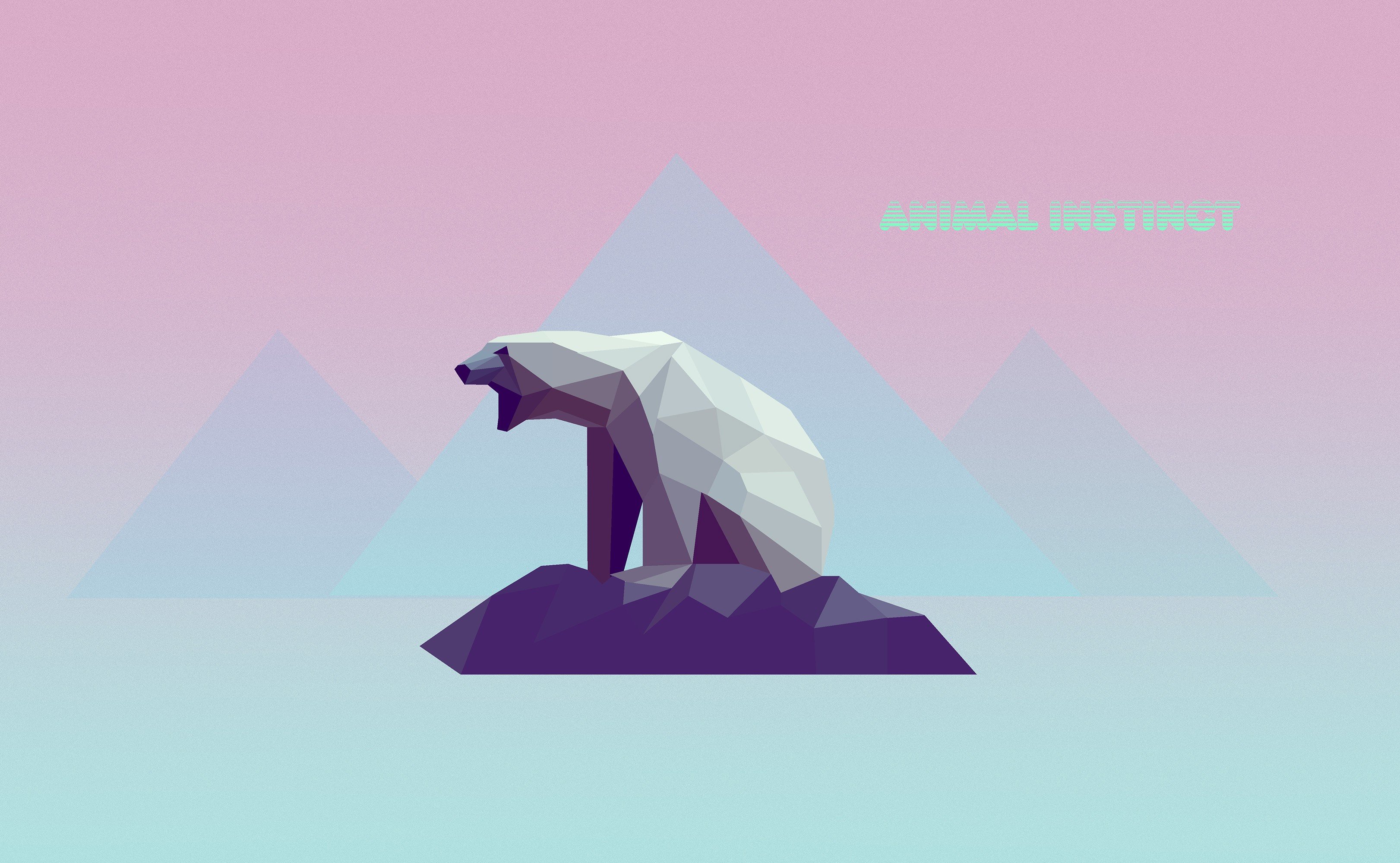 Minimalist Bear Wallpapers