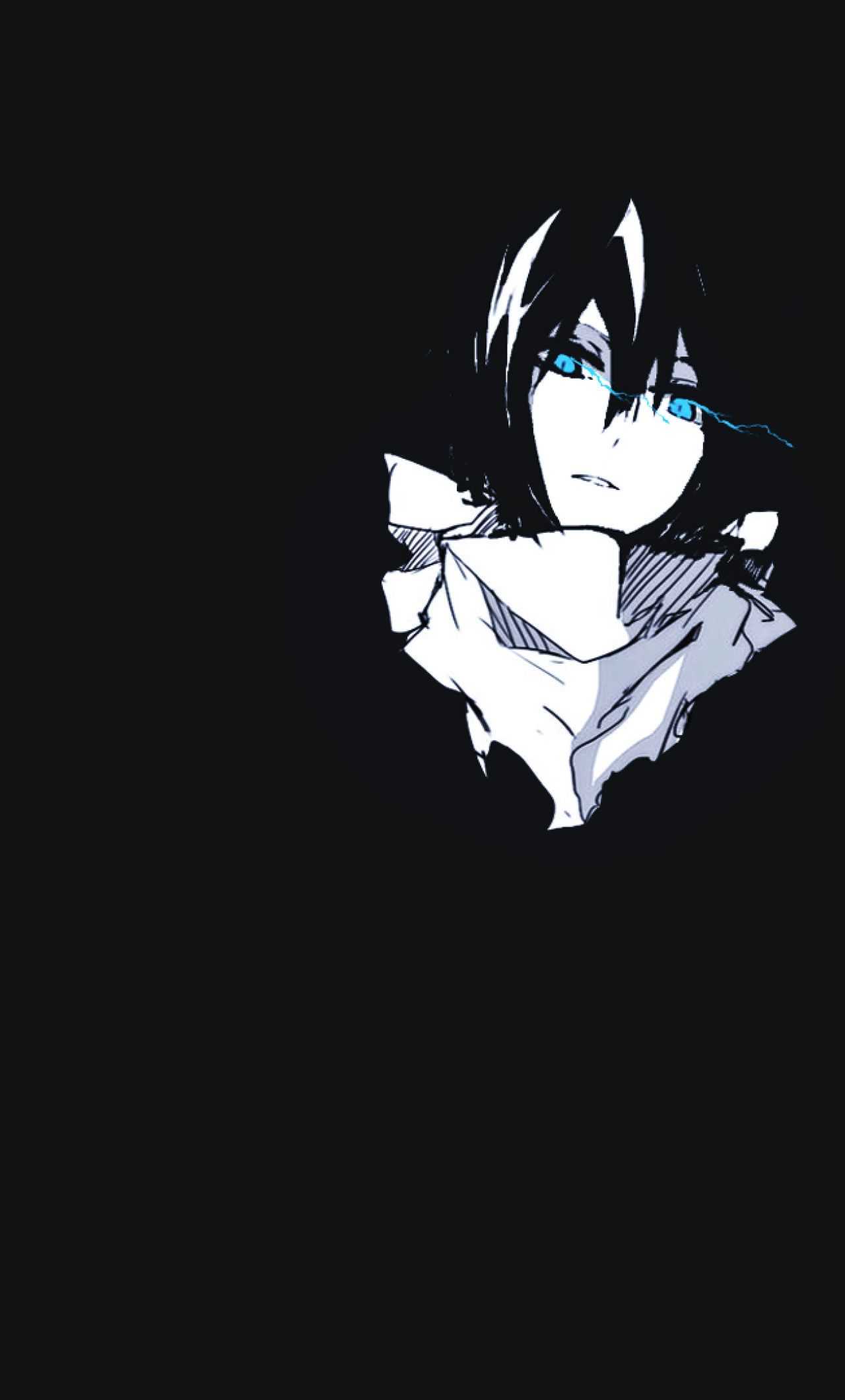 Minimalist Black Anime Wallpapers