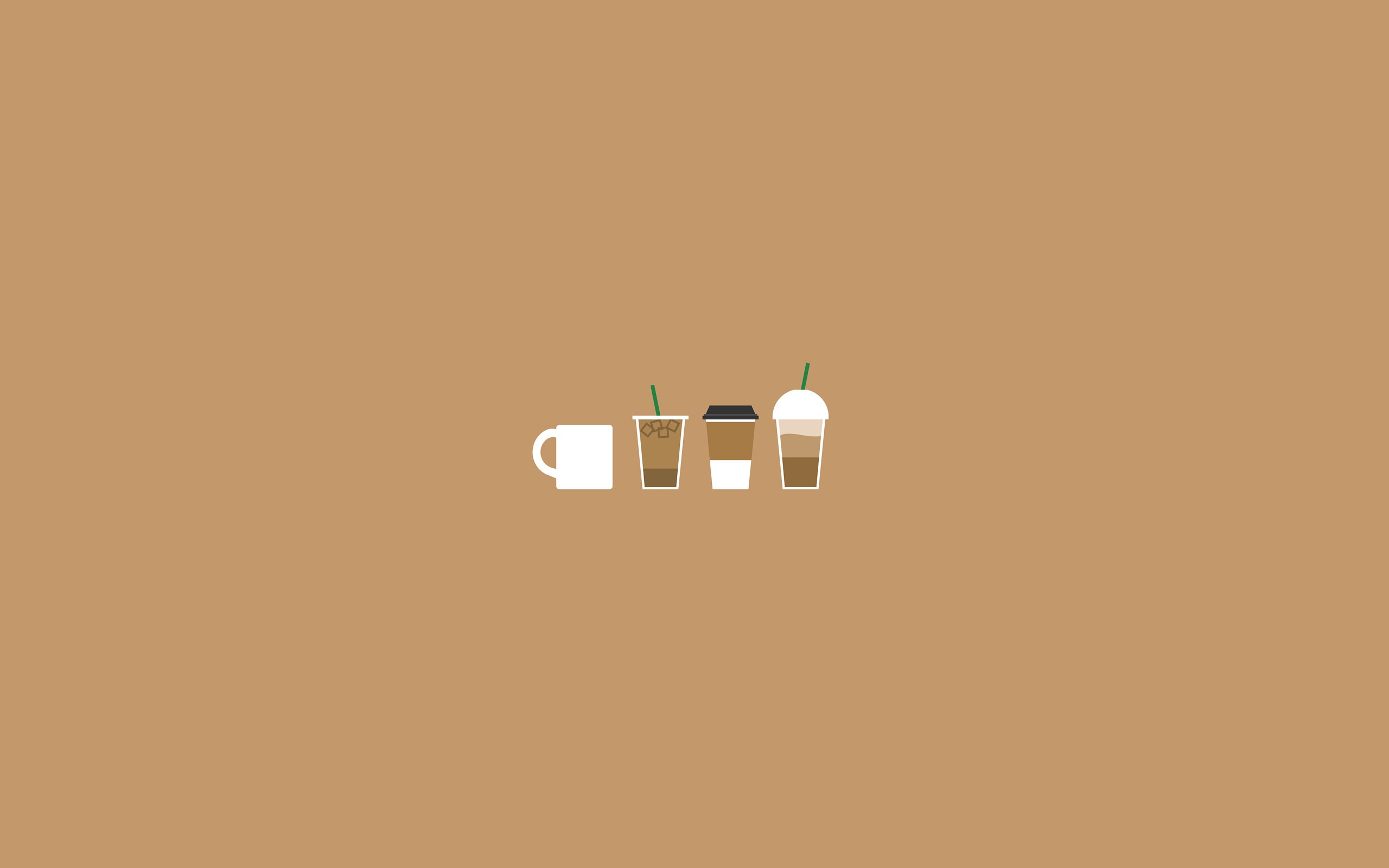 Minimalist Brown Aesthetic Wallpapers