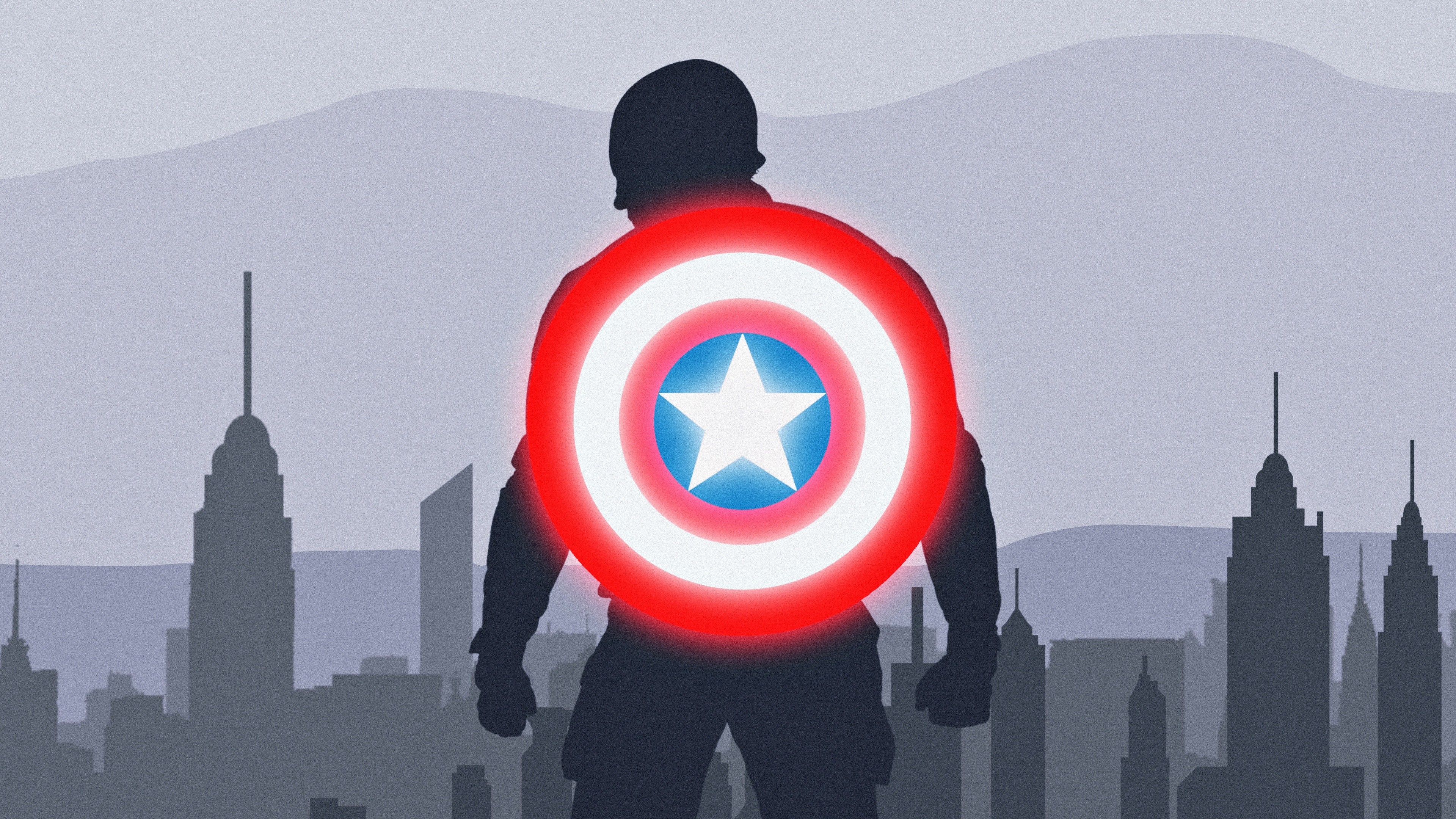 Minimalist Captain America Wallpapers