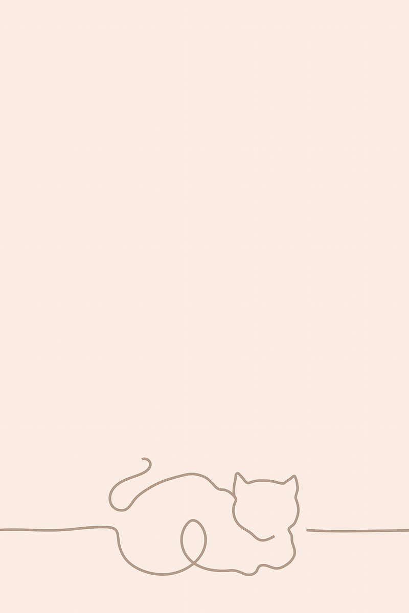 Minimalist Cat Wallpapers