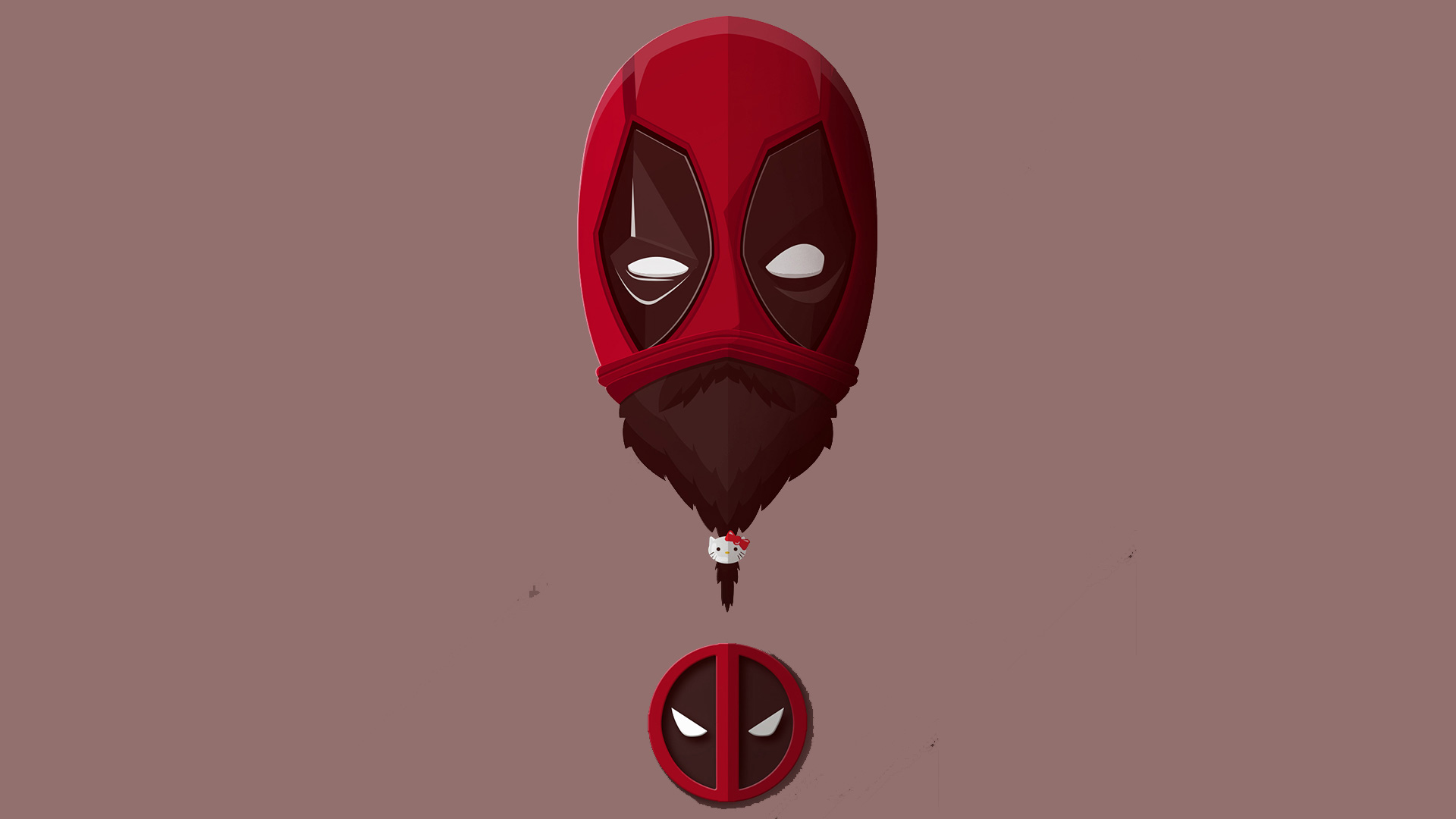 Minimalist Deadpool 4K Iphone Wallpapers