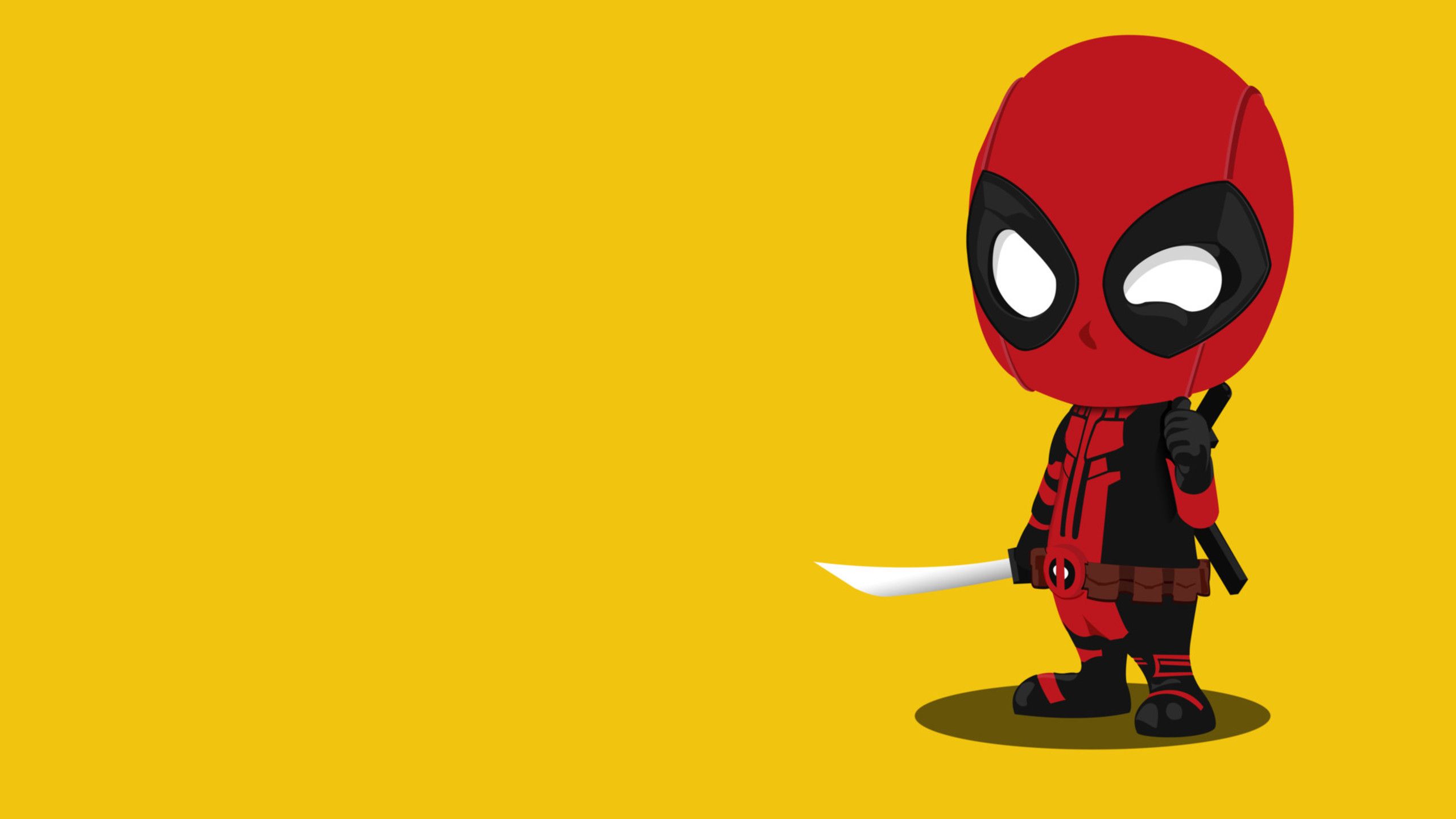 Minimalist Deadpool 4K Iphone Wallpapers