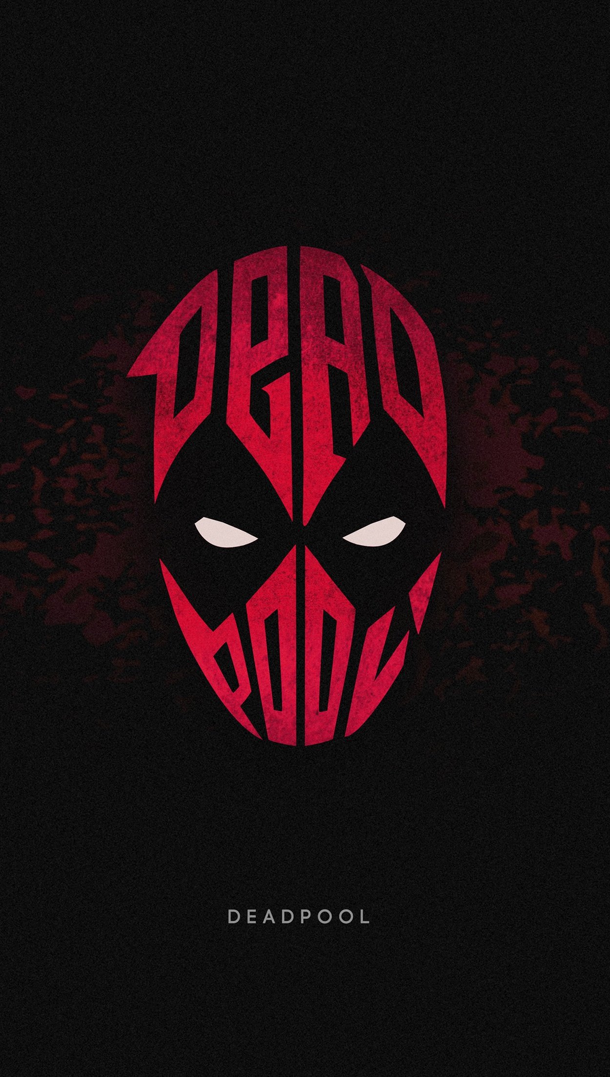 Minimalist Deadpool 4K Iphone Wallpapers