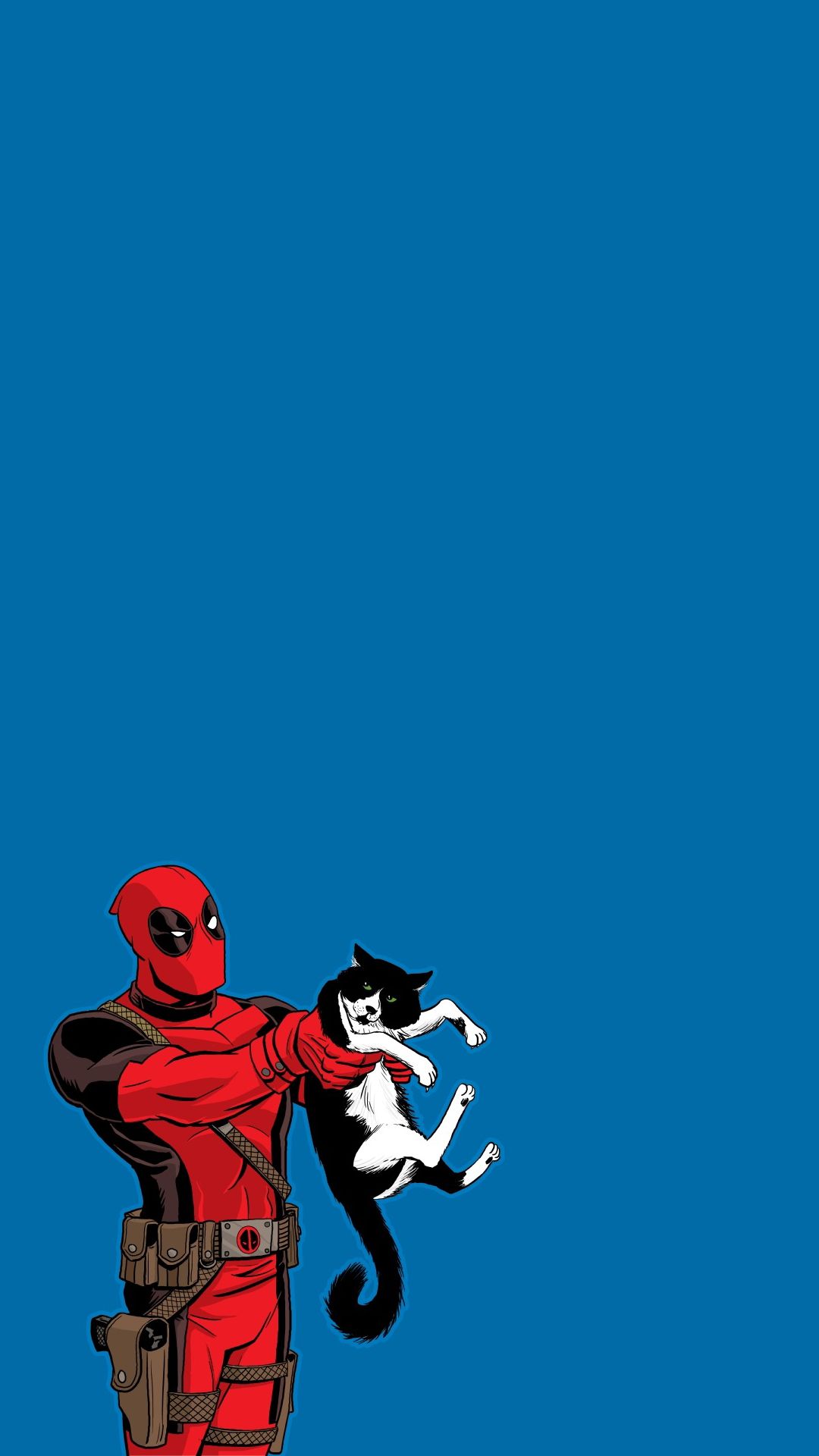 Minimalist Deadpool 4K Iphone Wallpapers