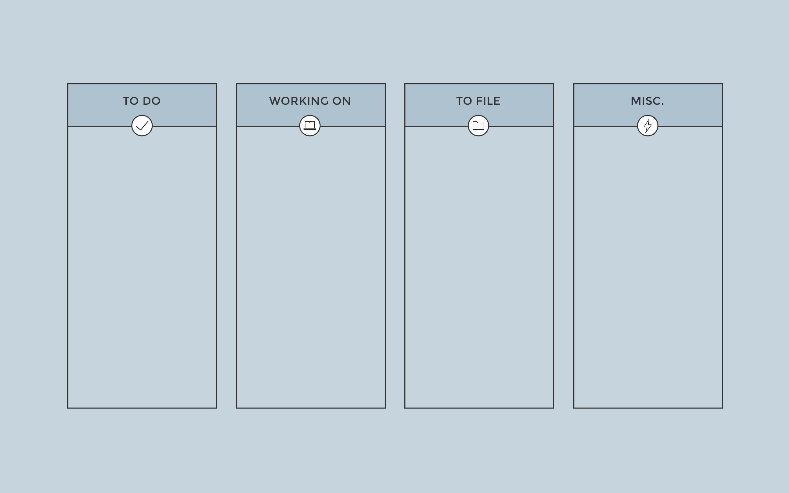 Minimalist Desktop Organizer Wallpapers