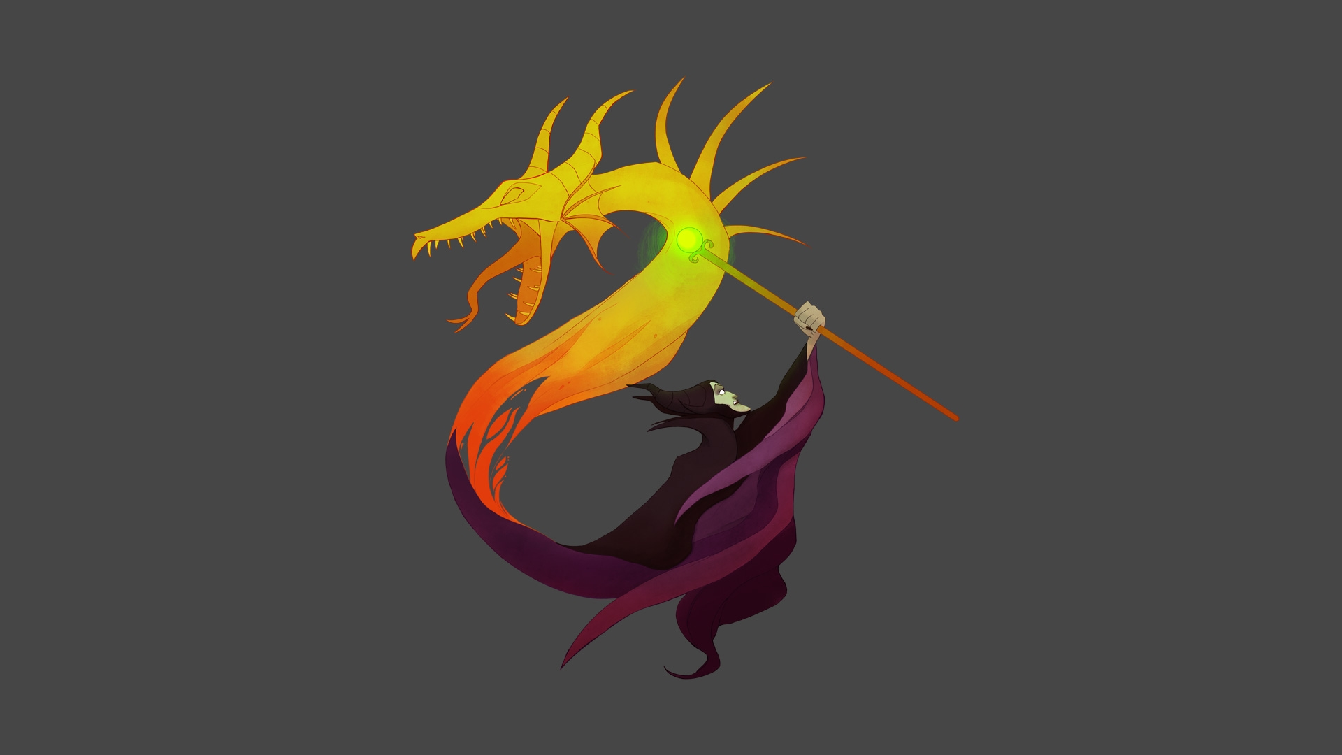 Minimalist Dragon Wallpapers