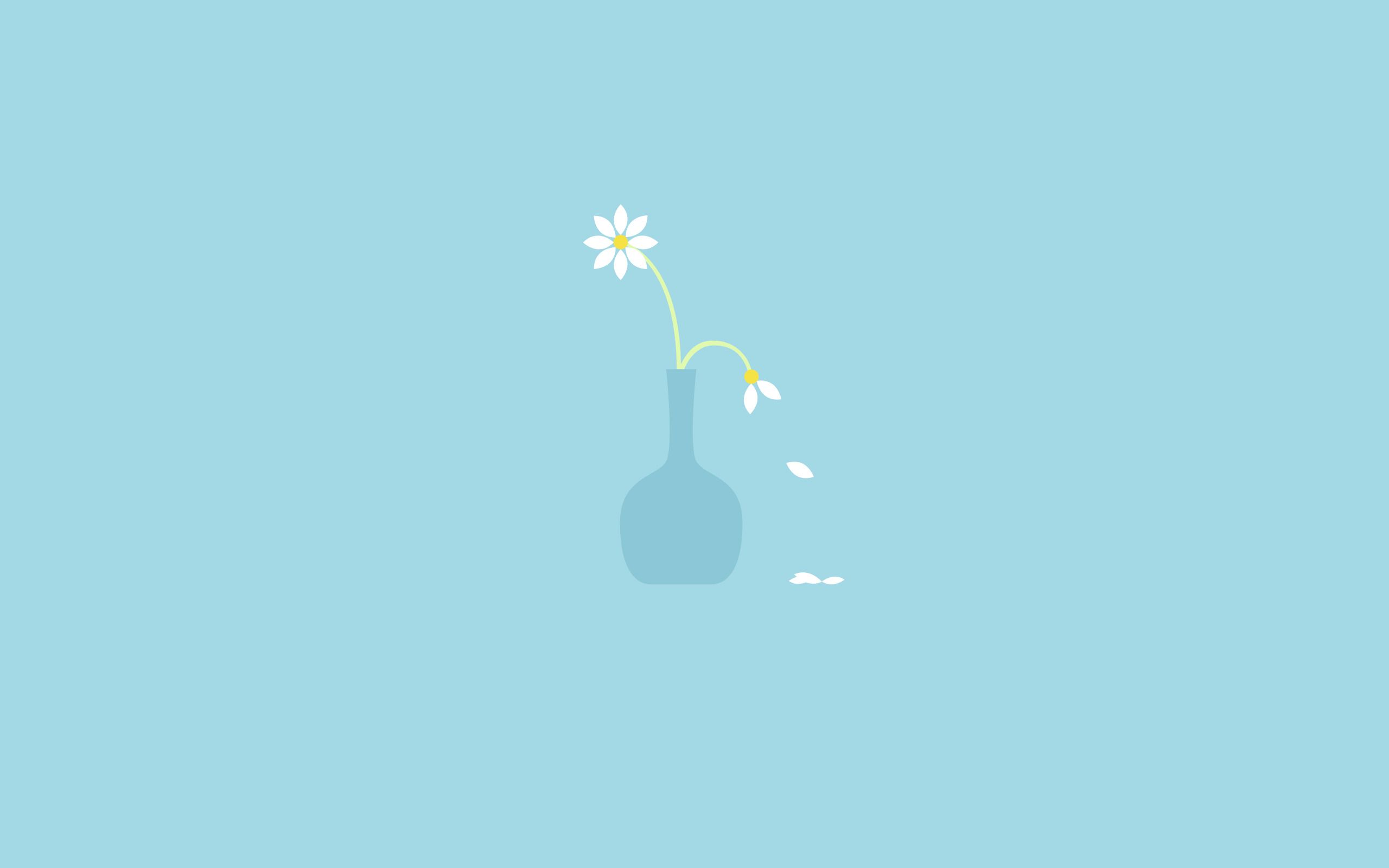 Minimalist Floral Wallpapers