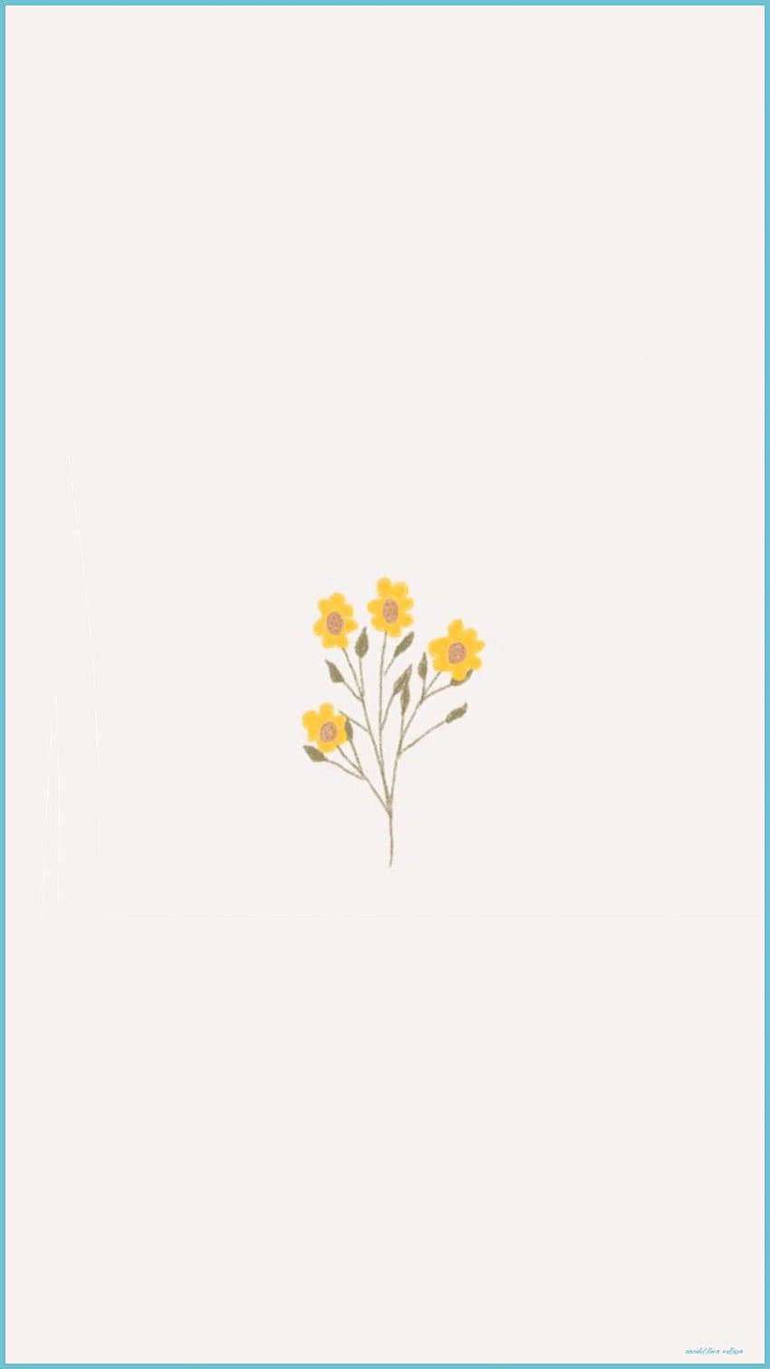 Minimalist Flower Wallpapers