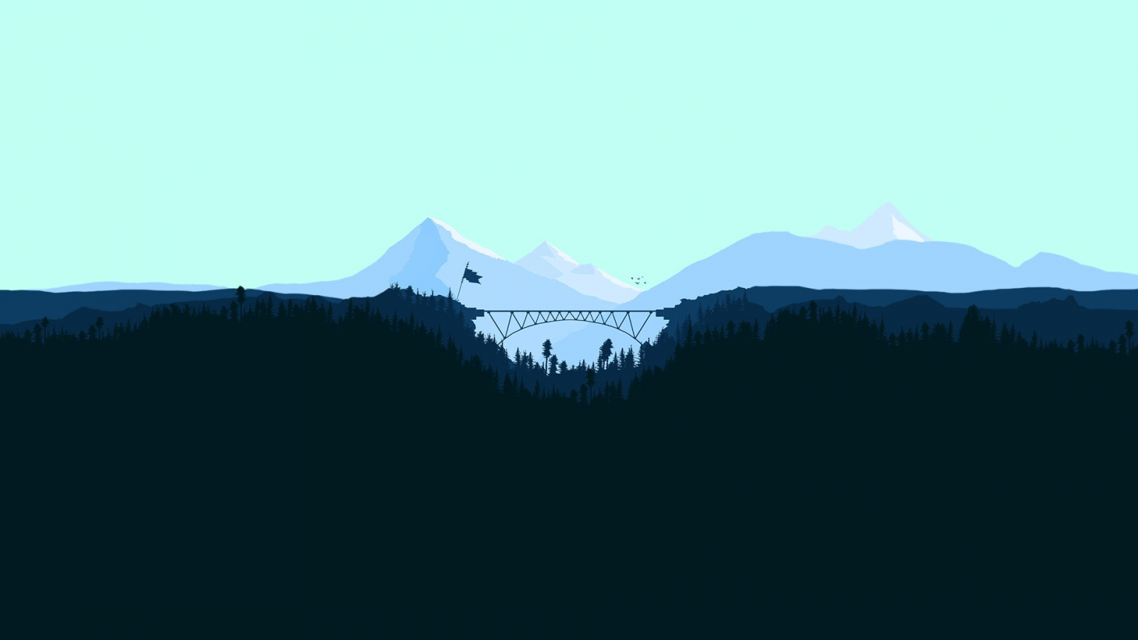 Minimalist Forest Wallpapers