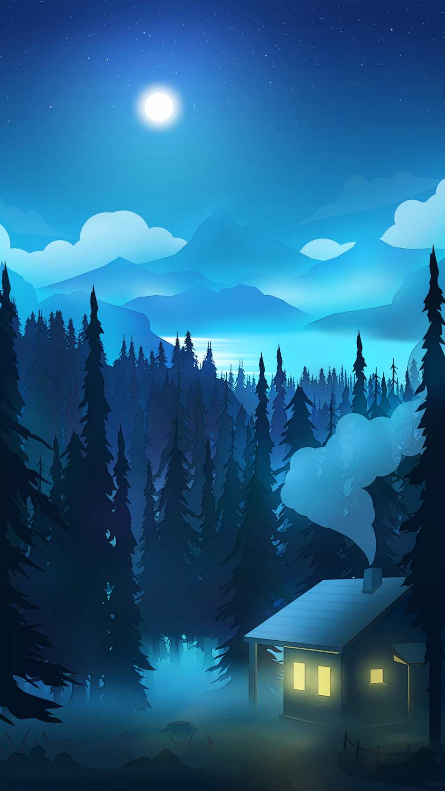 Minimalist Forest Wallpapers