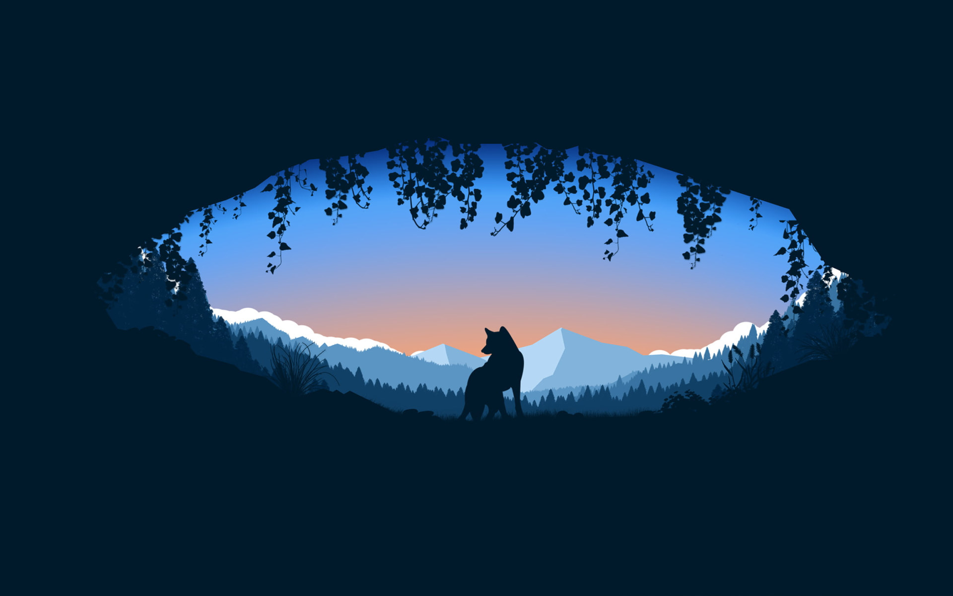 Minimalist Fox Wallpapers