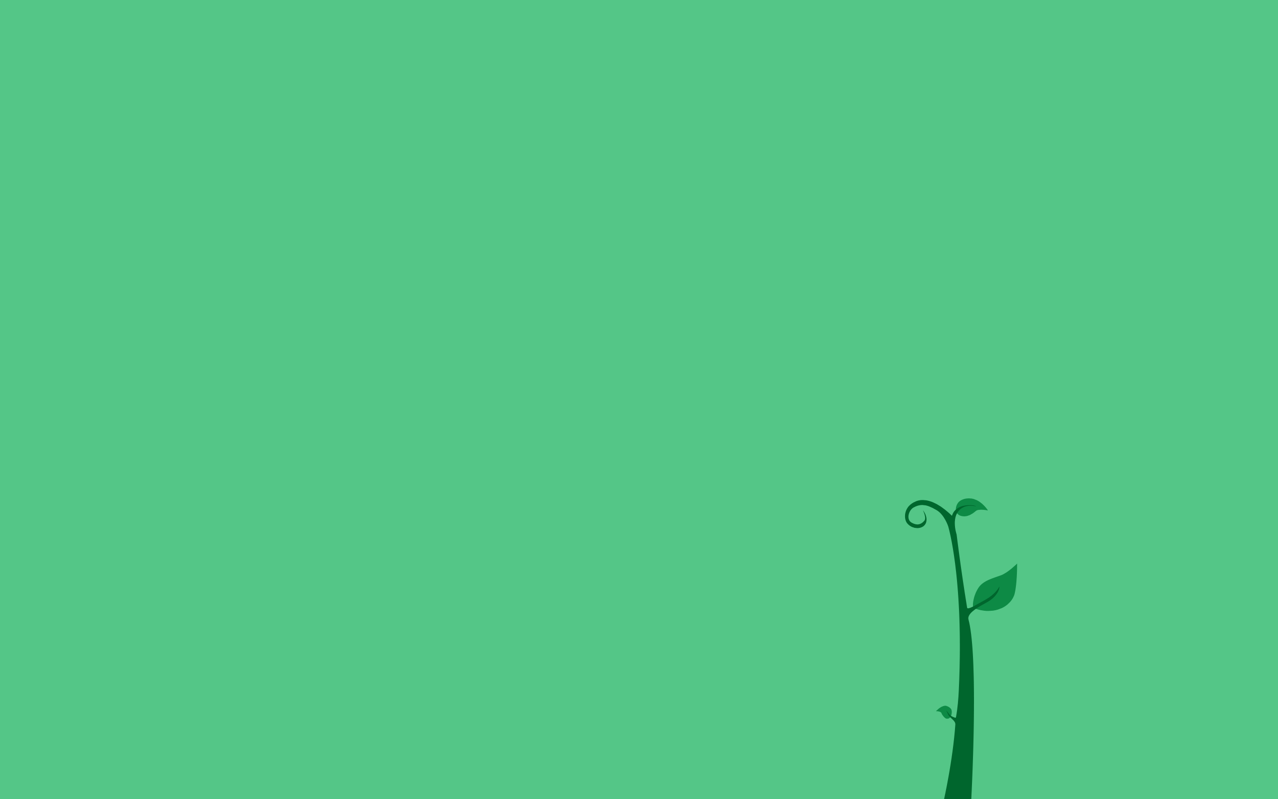 Minimalist Green Wallpapers