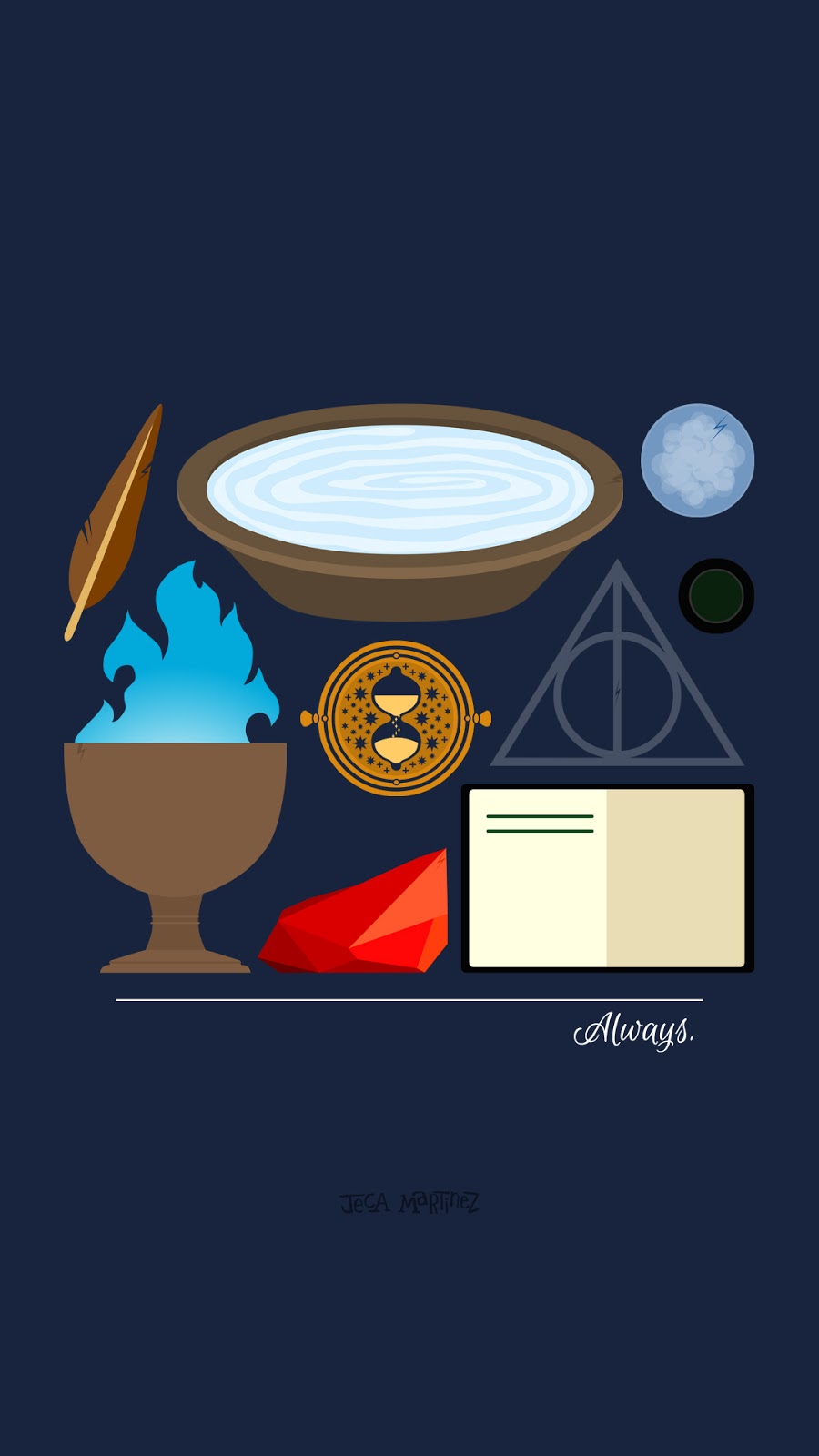 Minimalist Harry Potter Wallpapers