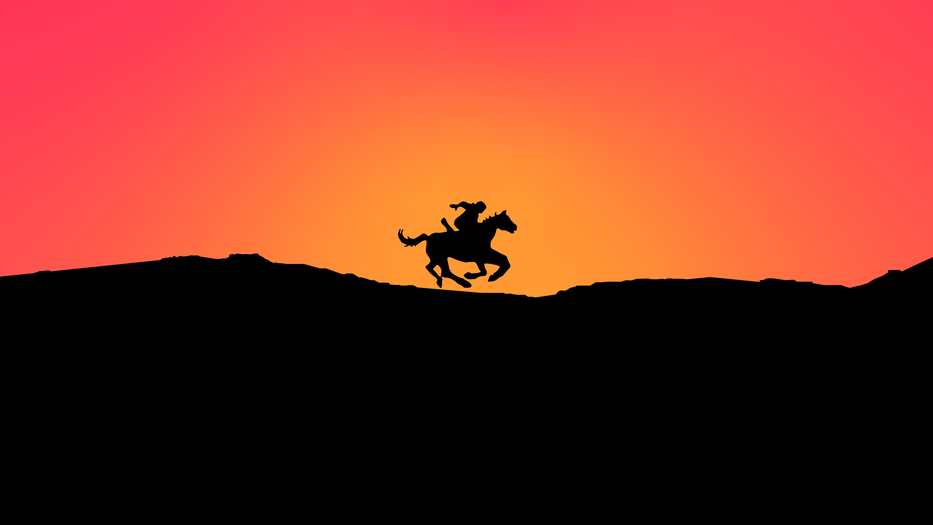 Minimalist Horse Wallpapers