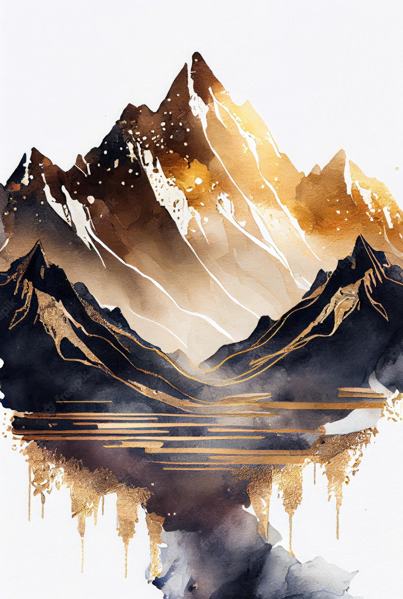 Minimalist Landscape Painting Wallpapers