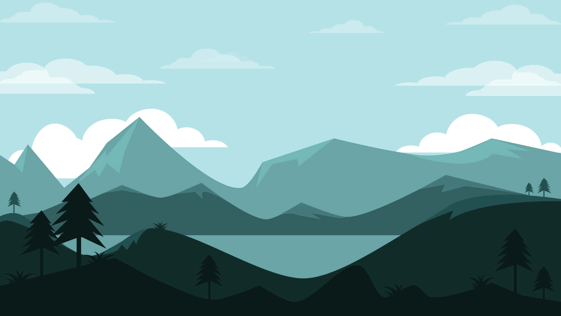 Minimalist Landscape Wallpapers