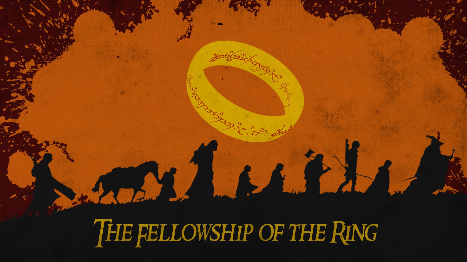 Minimalist Lord Of The Rings Wallpapers
