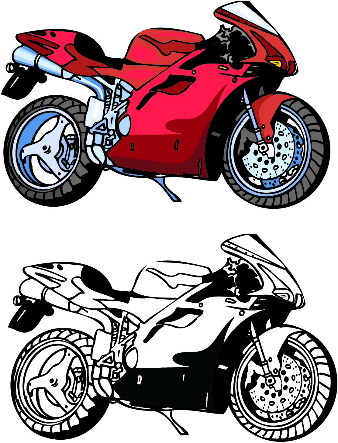 Minimalist Motorcycle Wallpapers