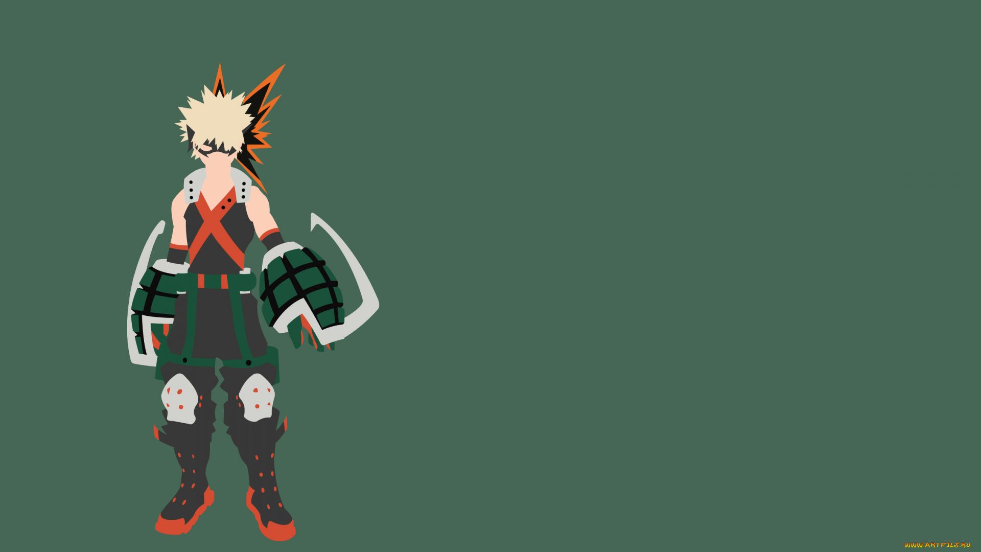 Minimalist My Hero Academia Wallpapers