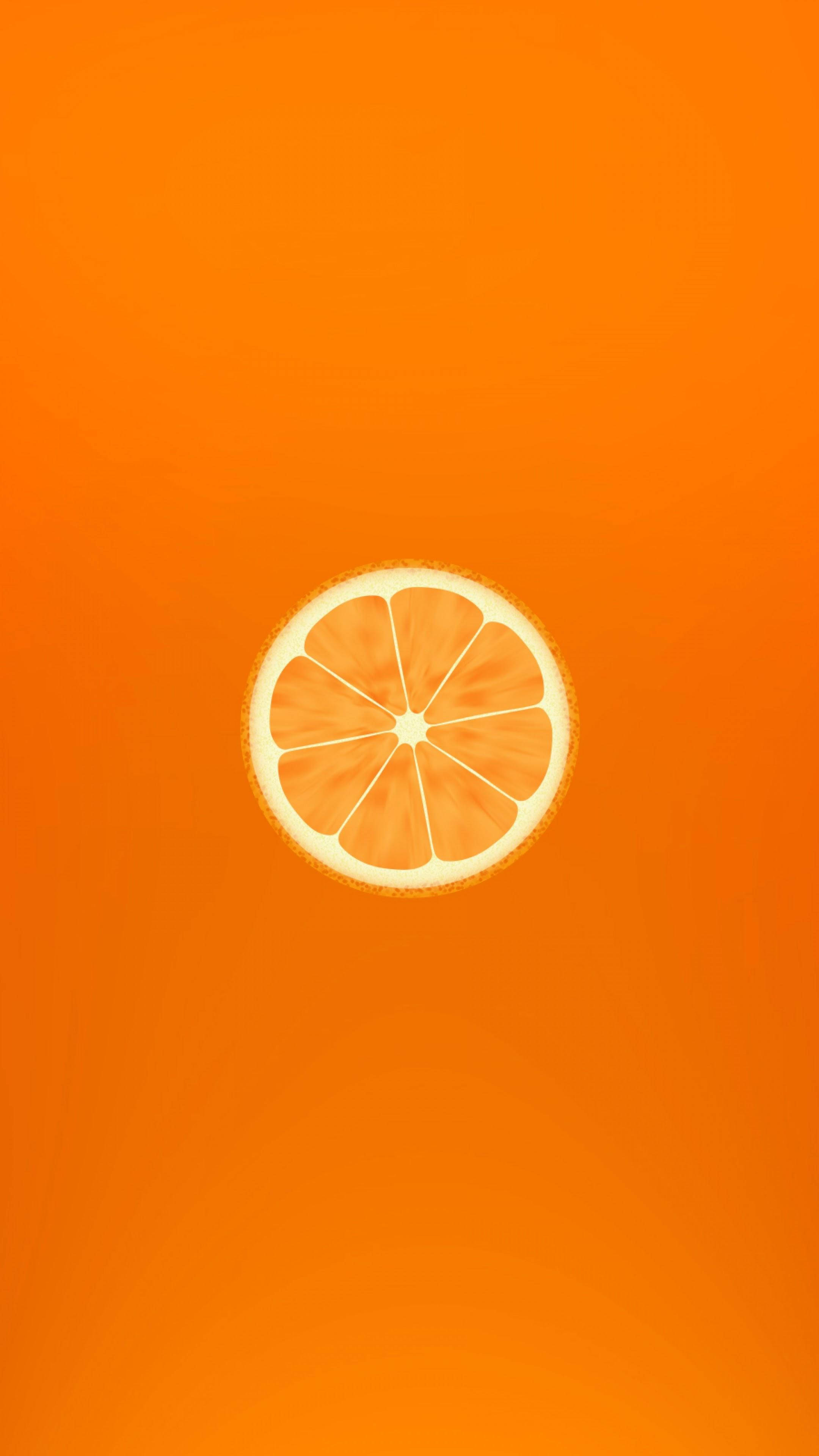 Minimalist Orange Wallpapers