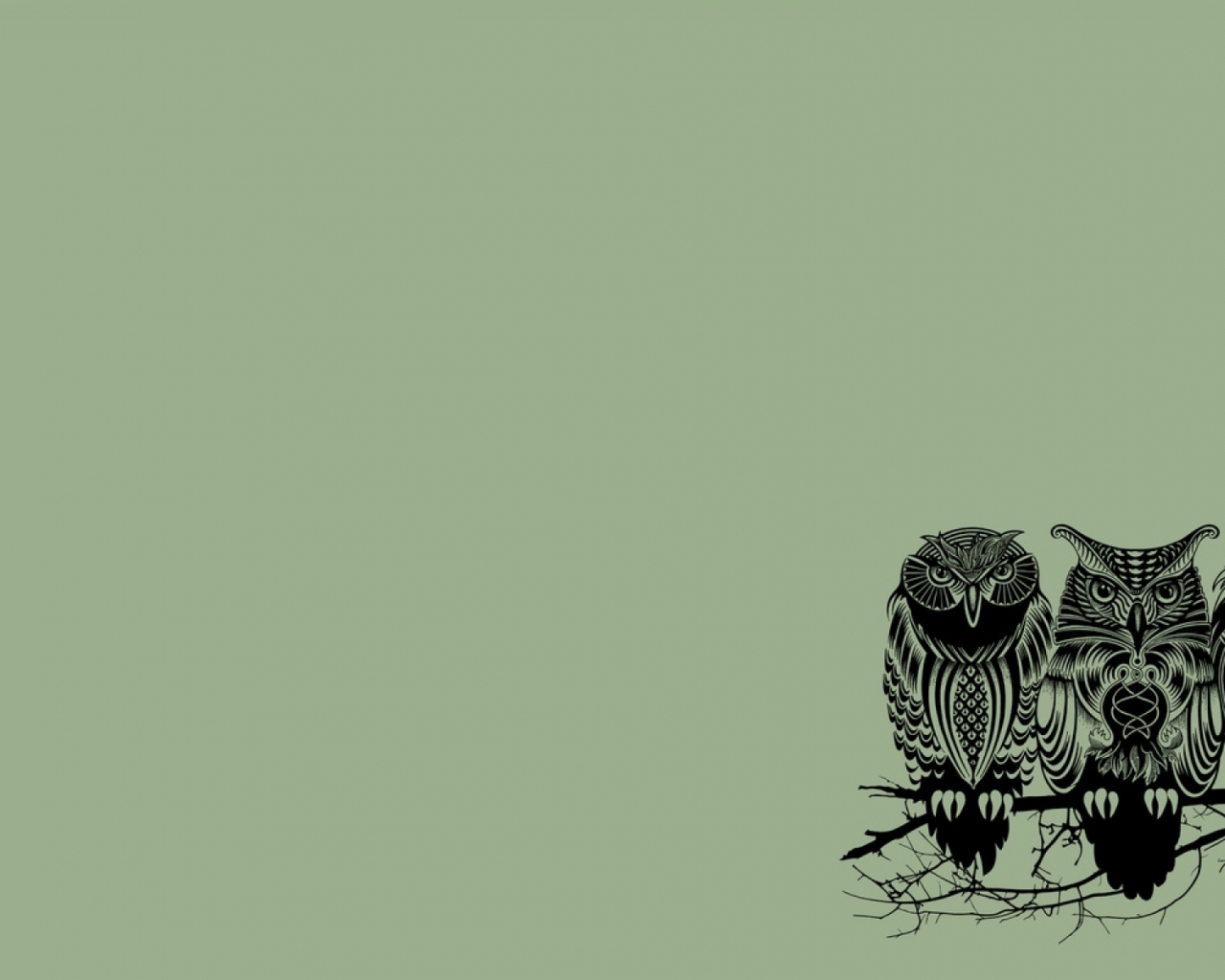 Minimalist Owl Wallpapers