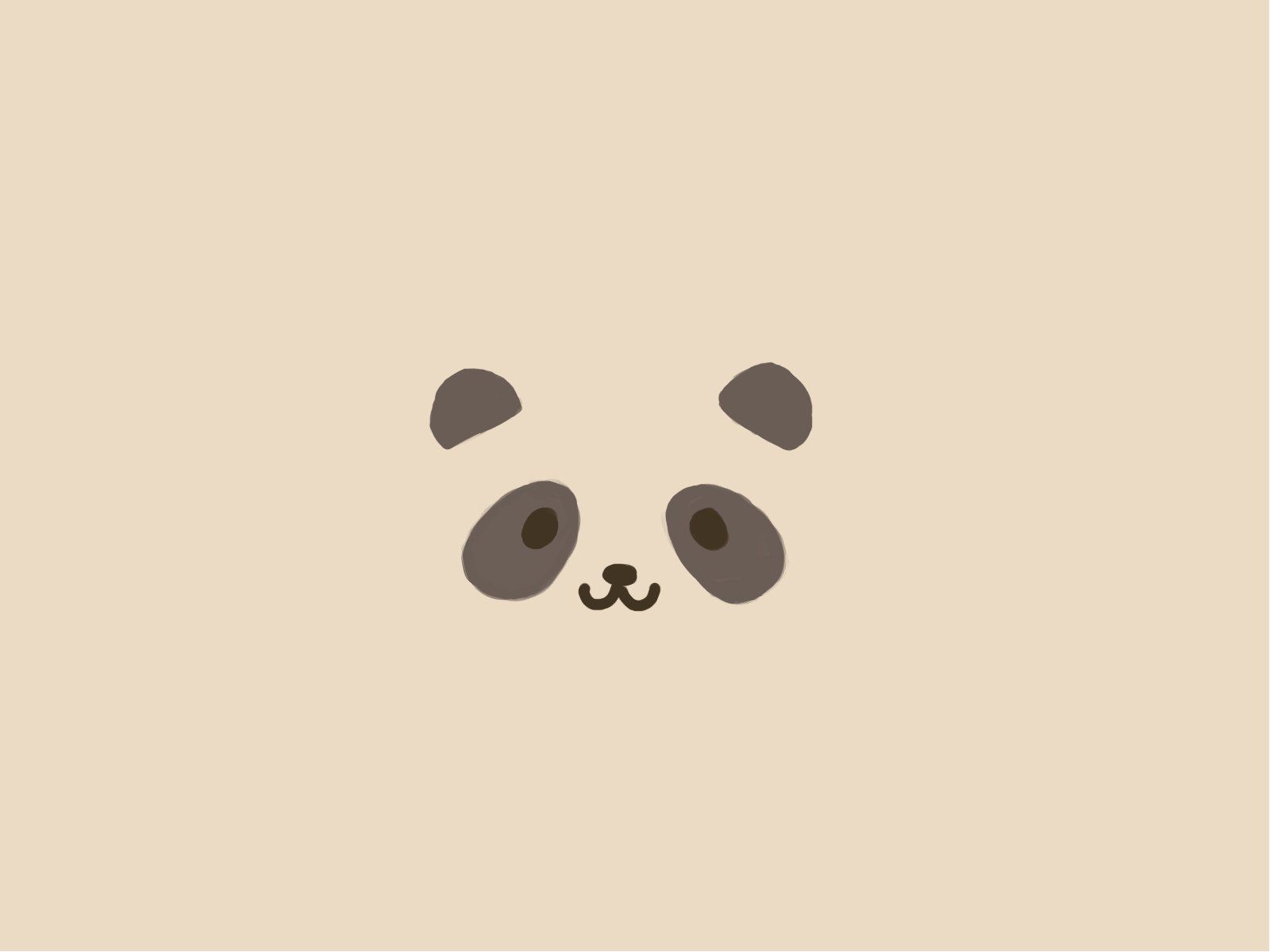 Minimalist Panda Wallpapers