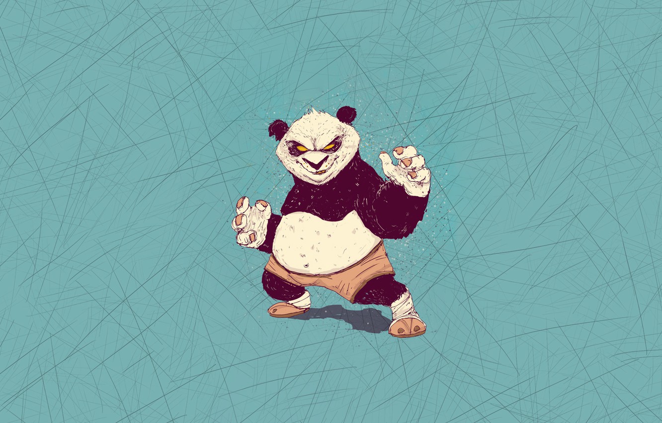 Minimalist Panda Wallpapers