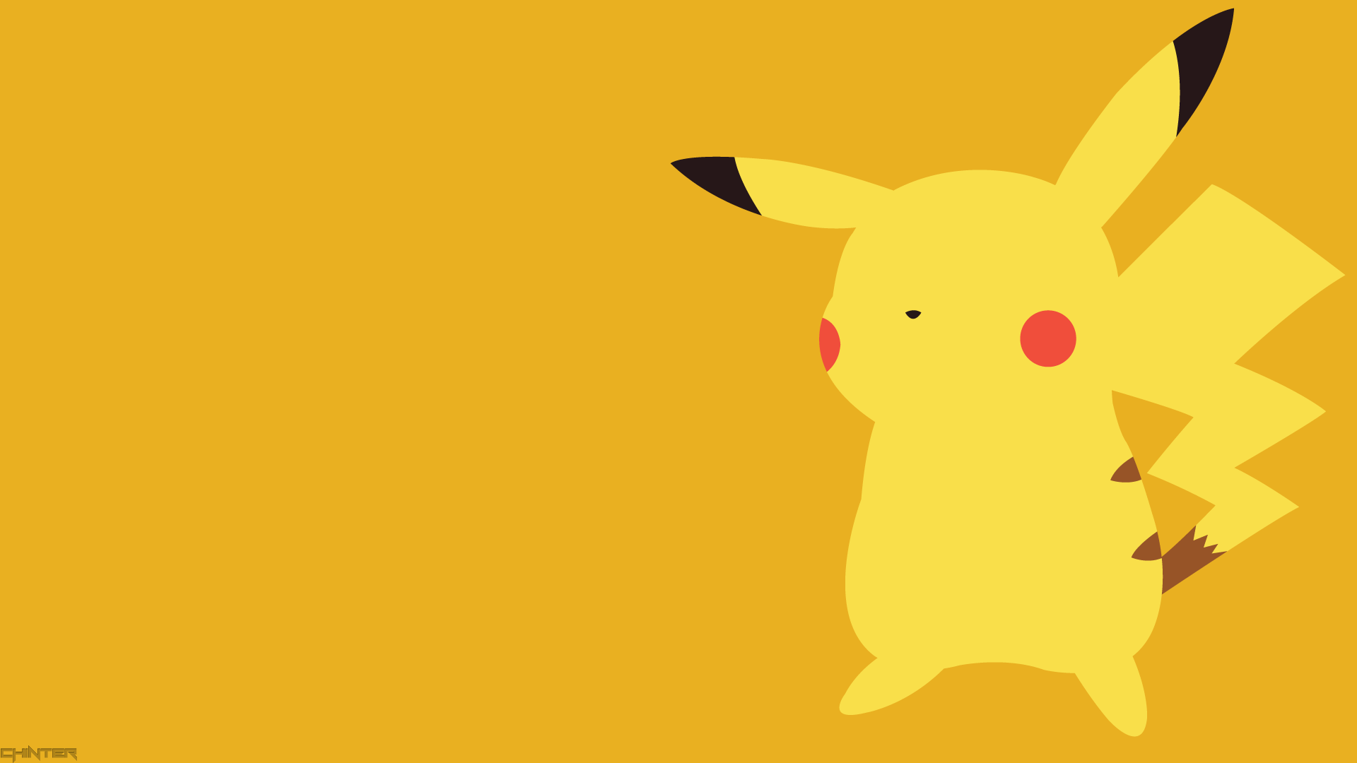 Minimalist Pikachu Wallpapers