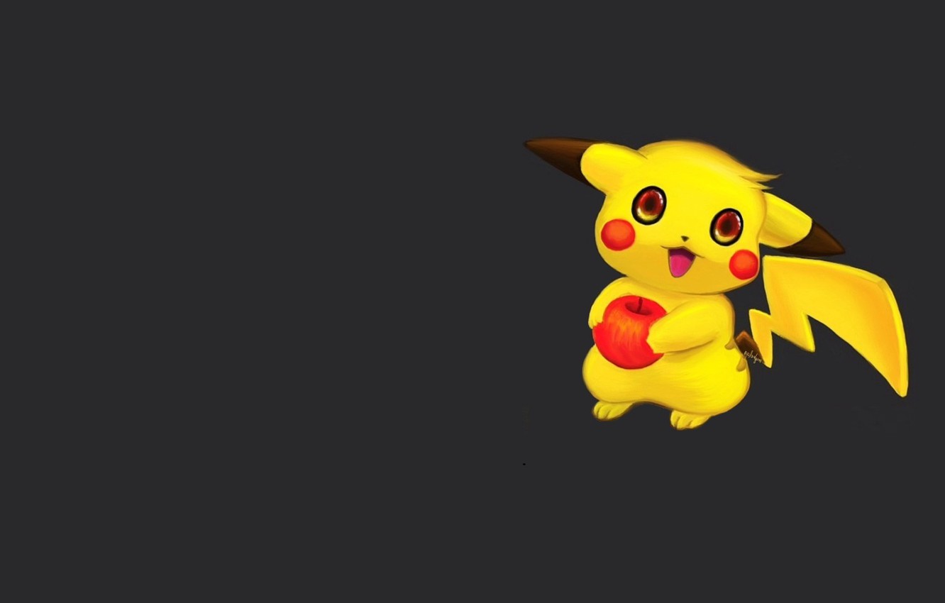 Minimalist Pikachu Wallpapers