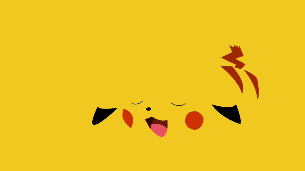 Minimalist Pikachu Wallpapers