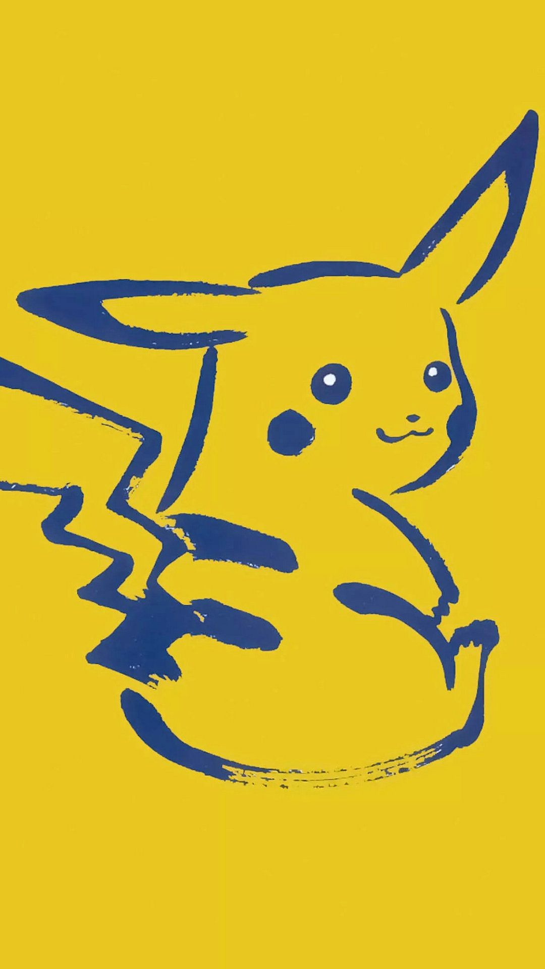 Minimalist Pikachu Wallpapers