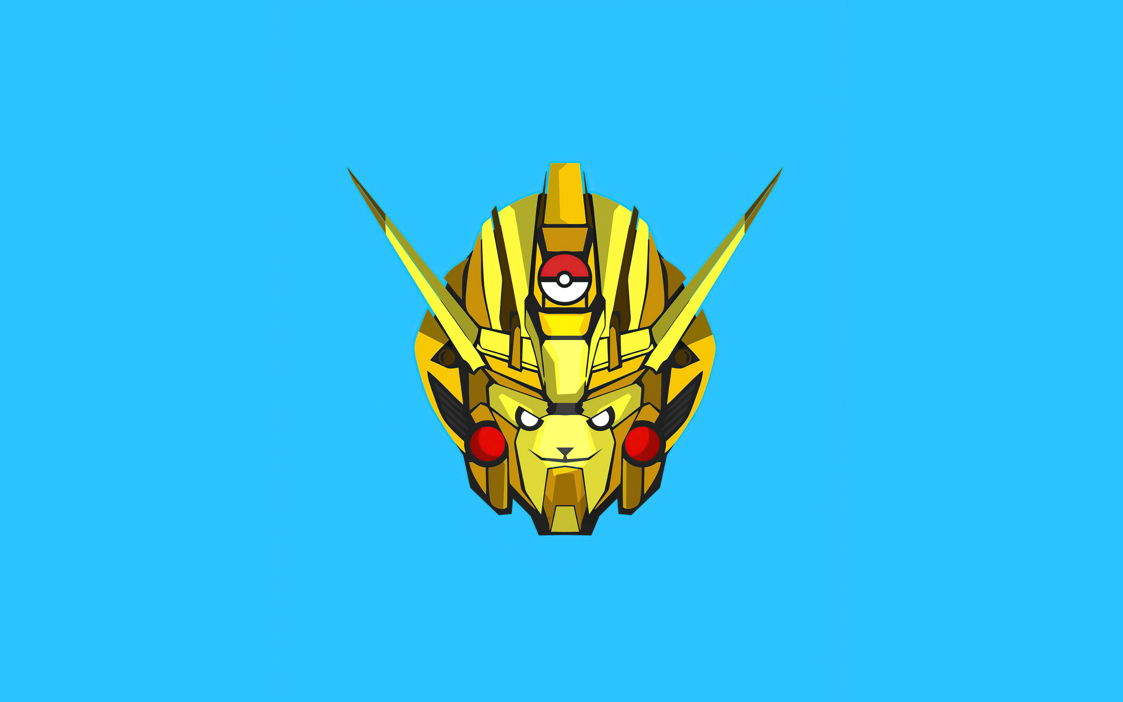 Minimalist Pikachu Wallpapers