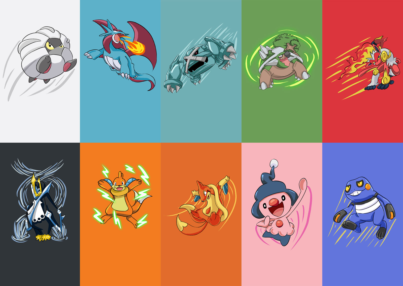 Minimalist Pokemon Phone Wallpapers