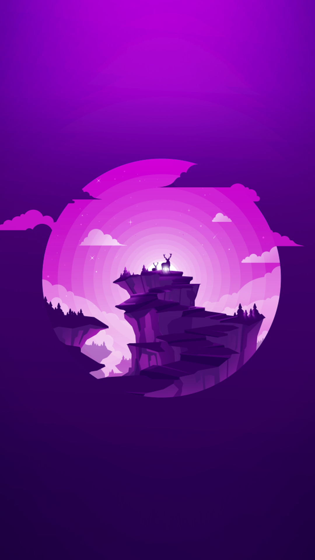 Minimalist Purple Wallpapers