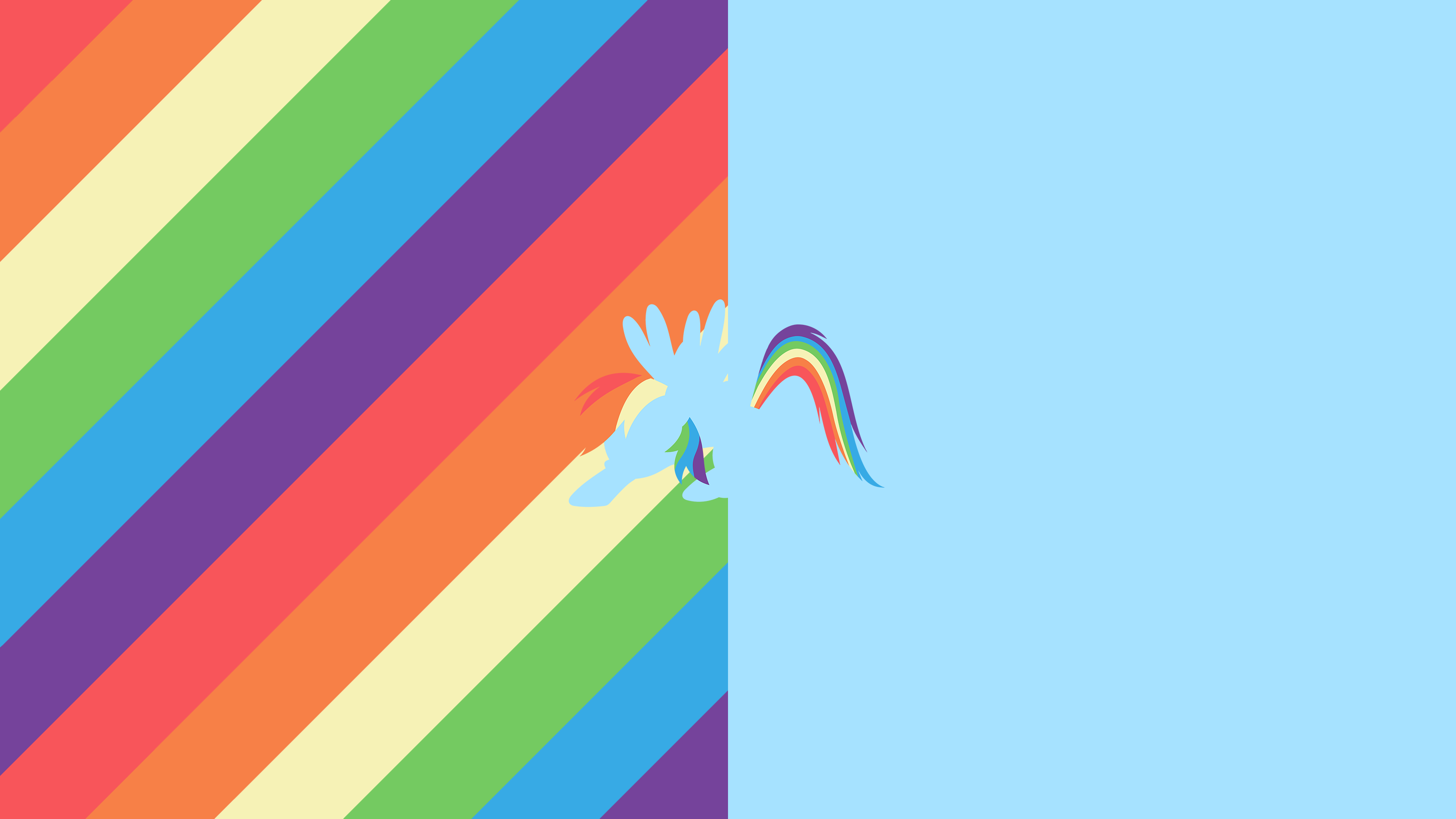 Minimalist Rainbow Wallpapers