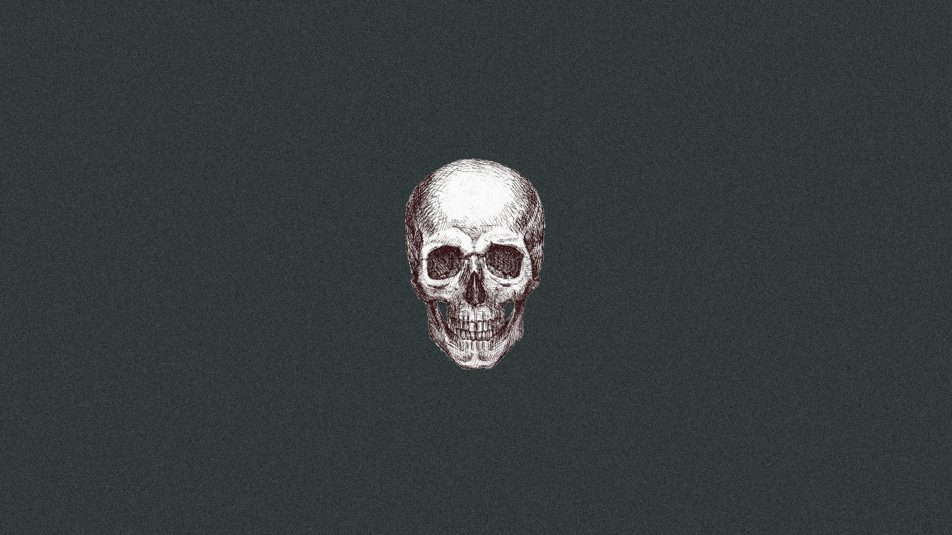 Minimalist Skull Wallpapers